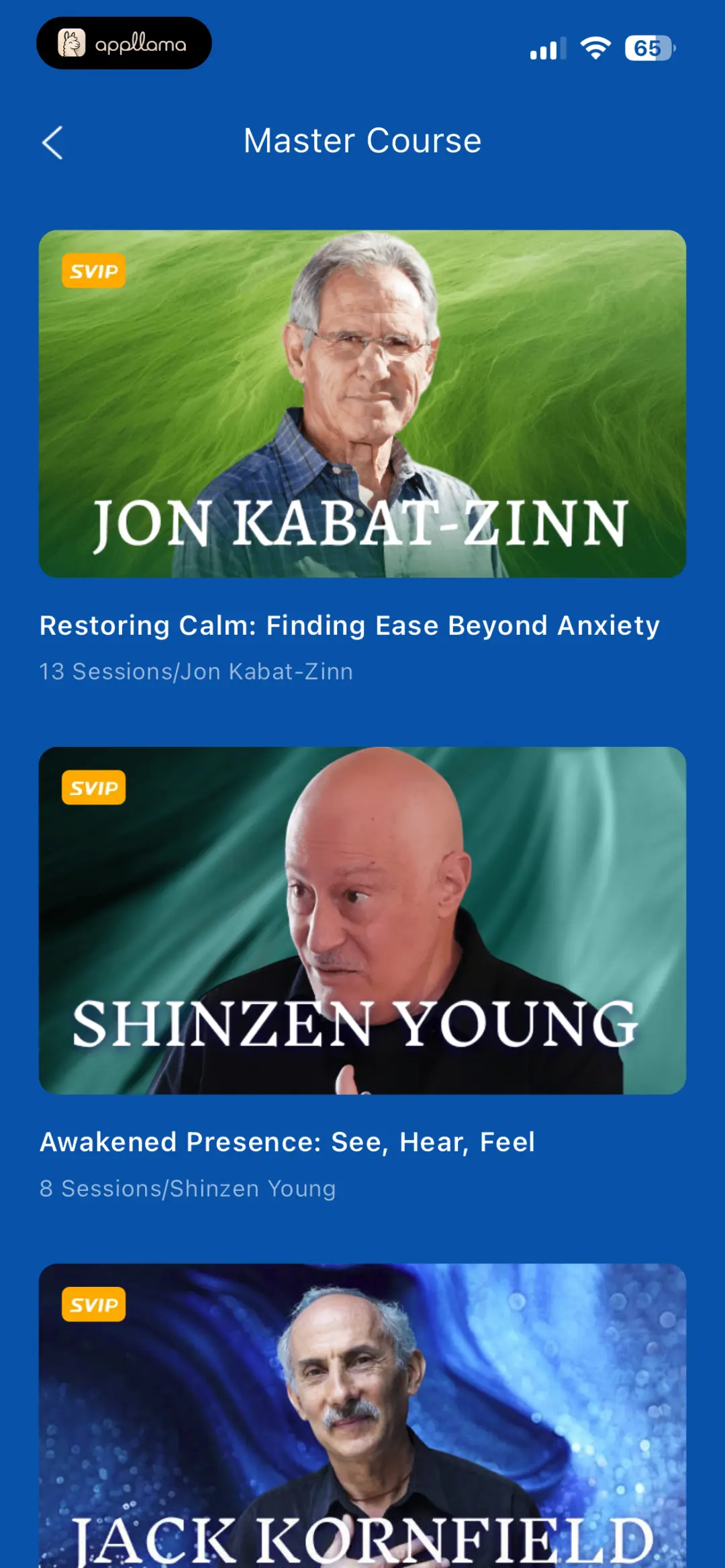 Master Courses