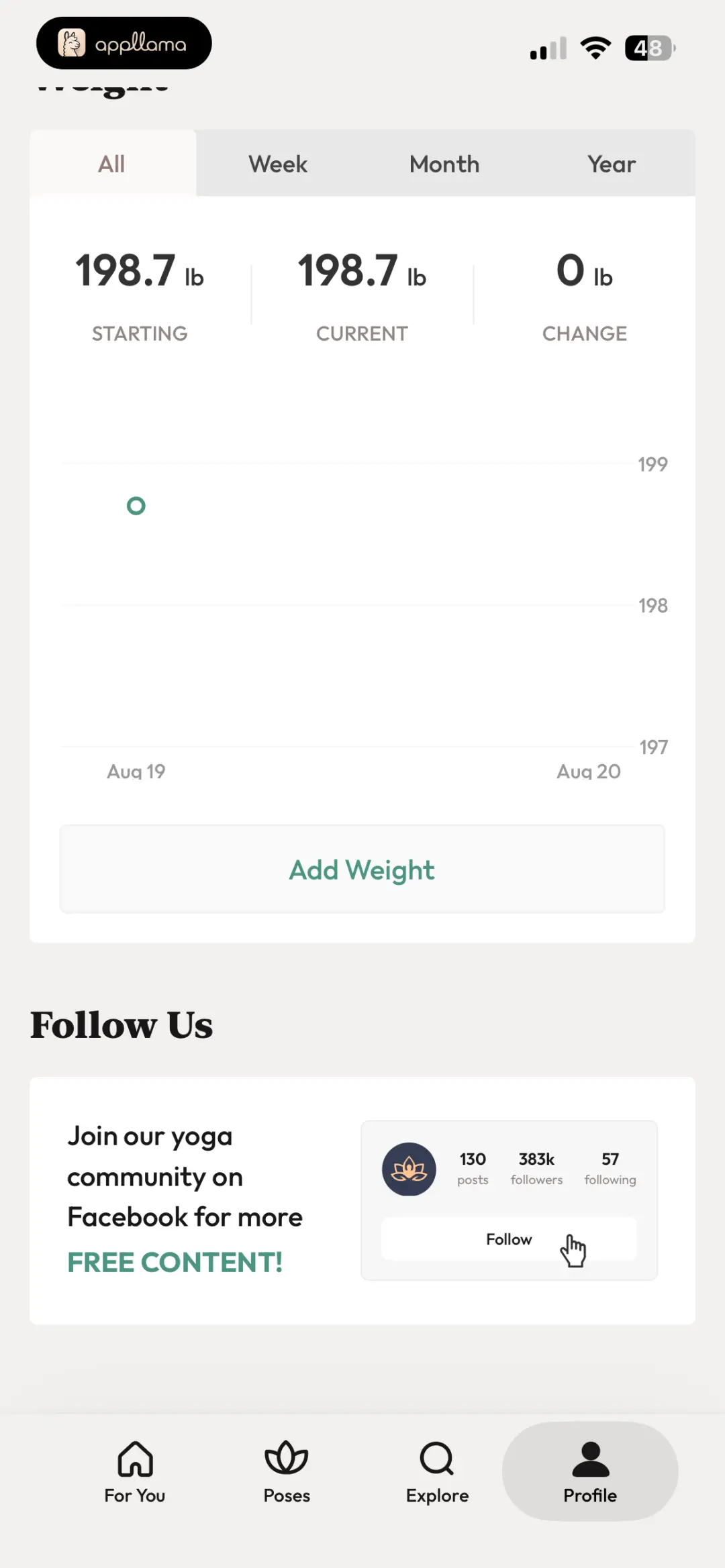 Weight Tracker