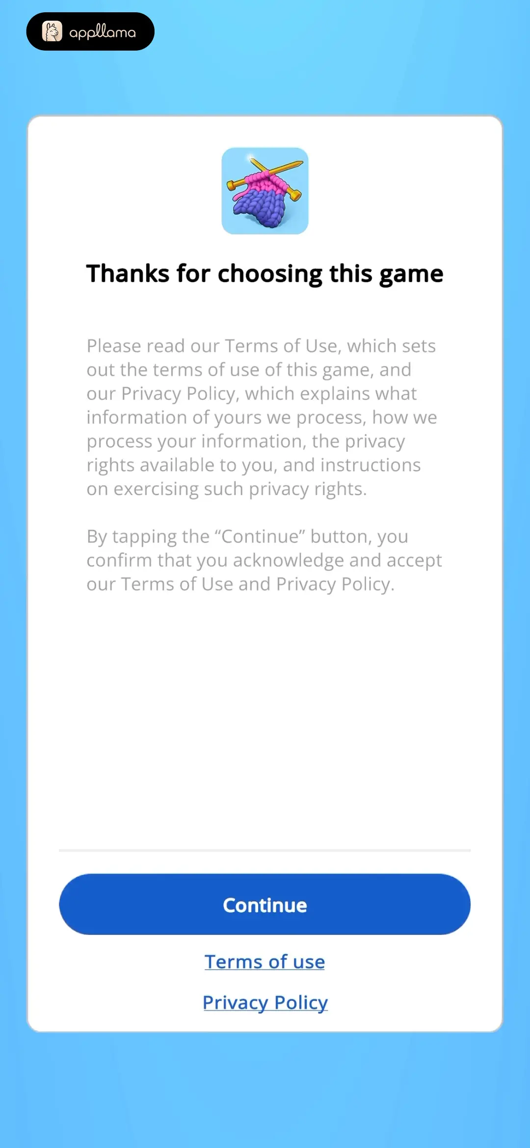 Terms Consent
