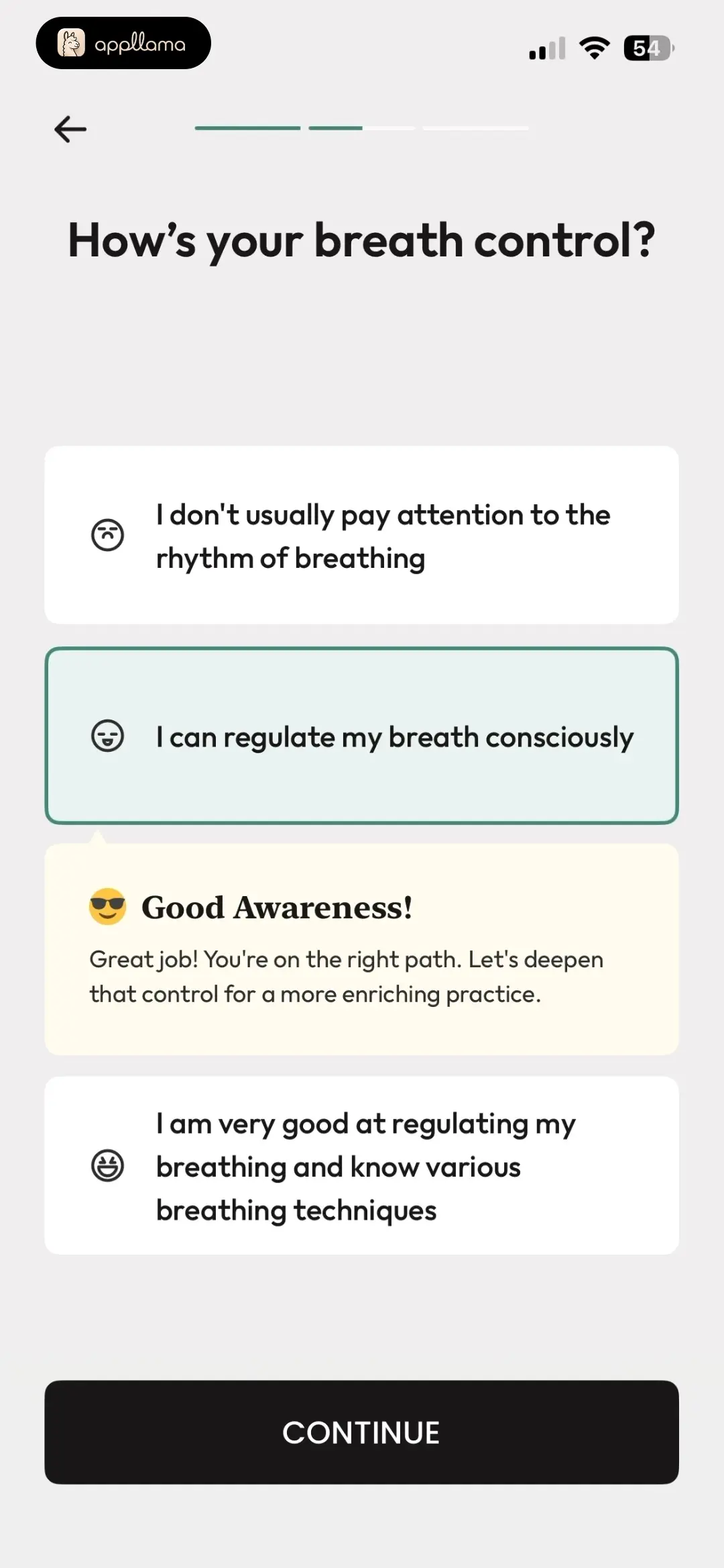 Breath Control