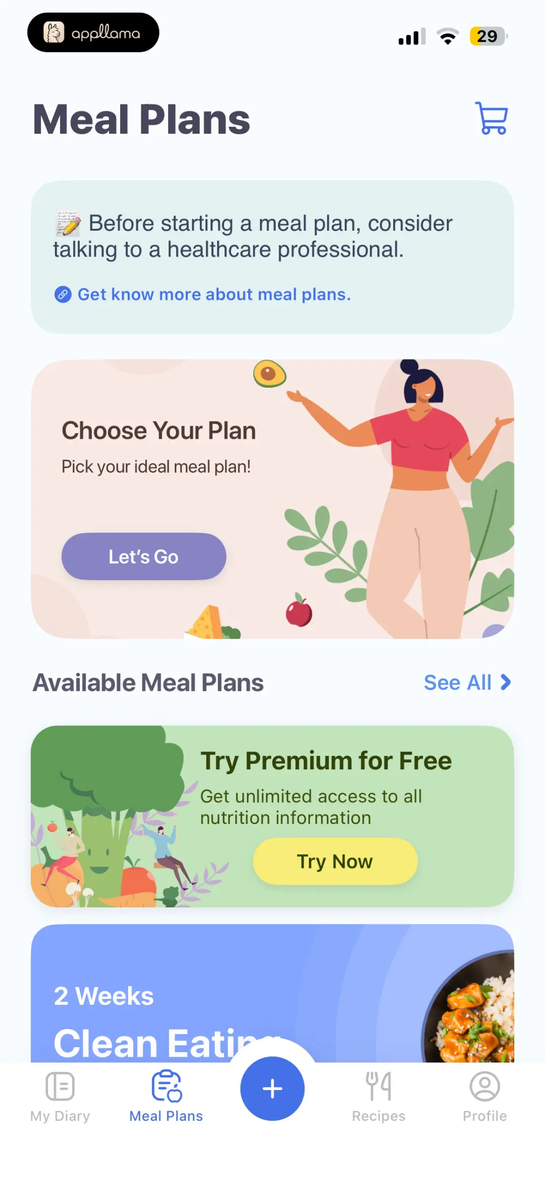 Meal Plans Hub