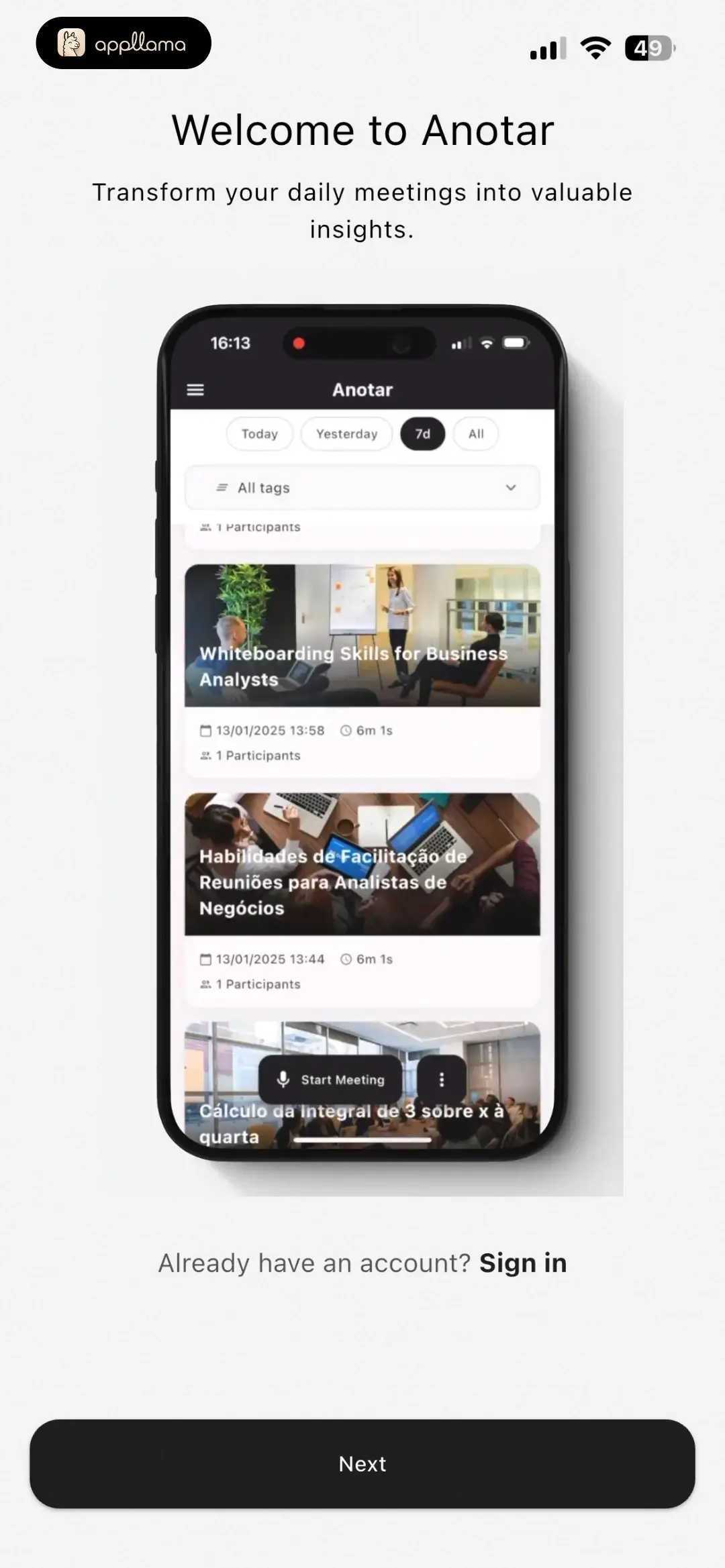 Onboarding Welcome