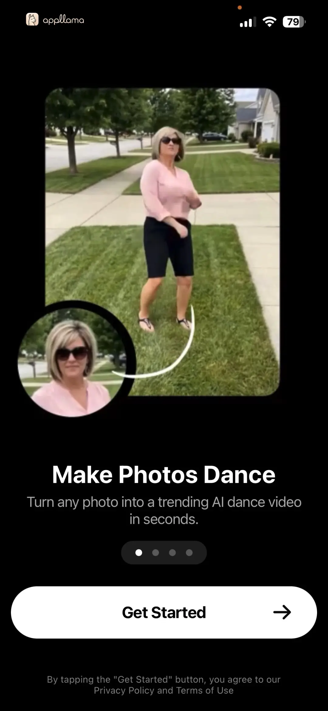 Momo: AI Photo & Video Maker Onboarding Intro