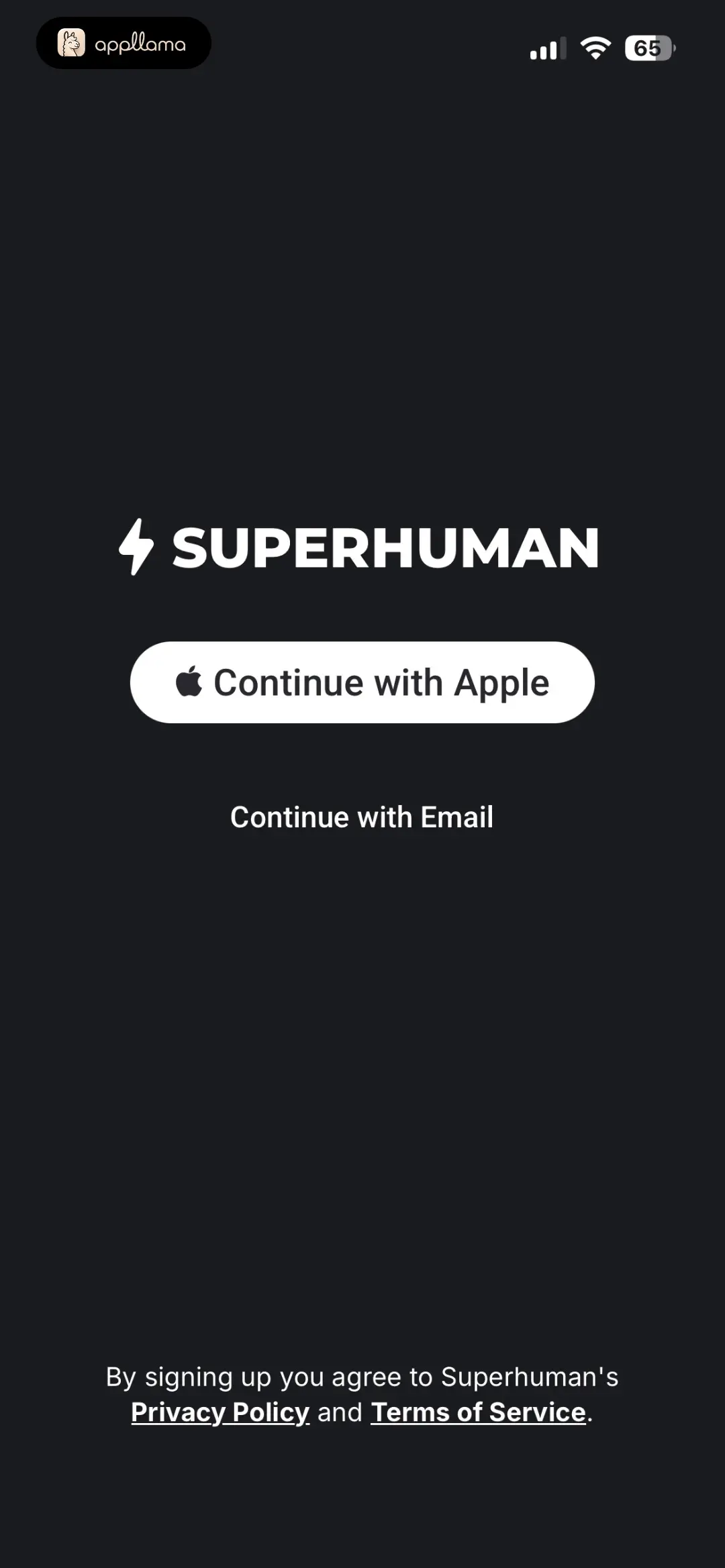 Authentication Welcome