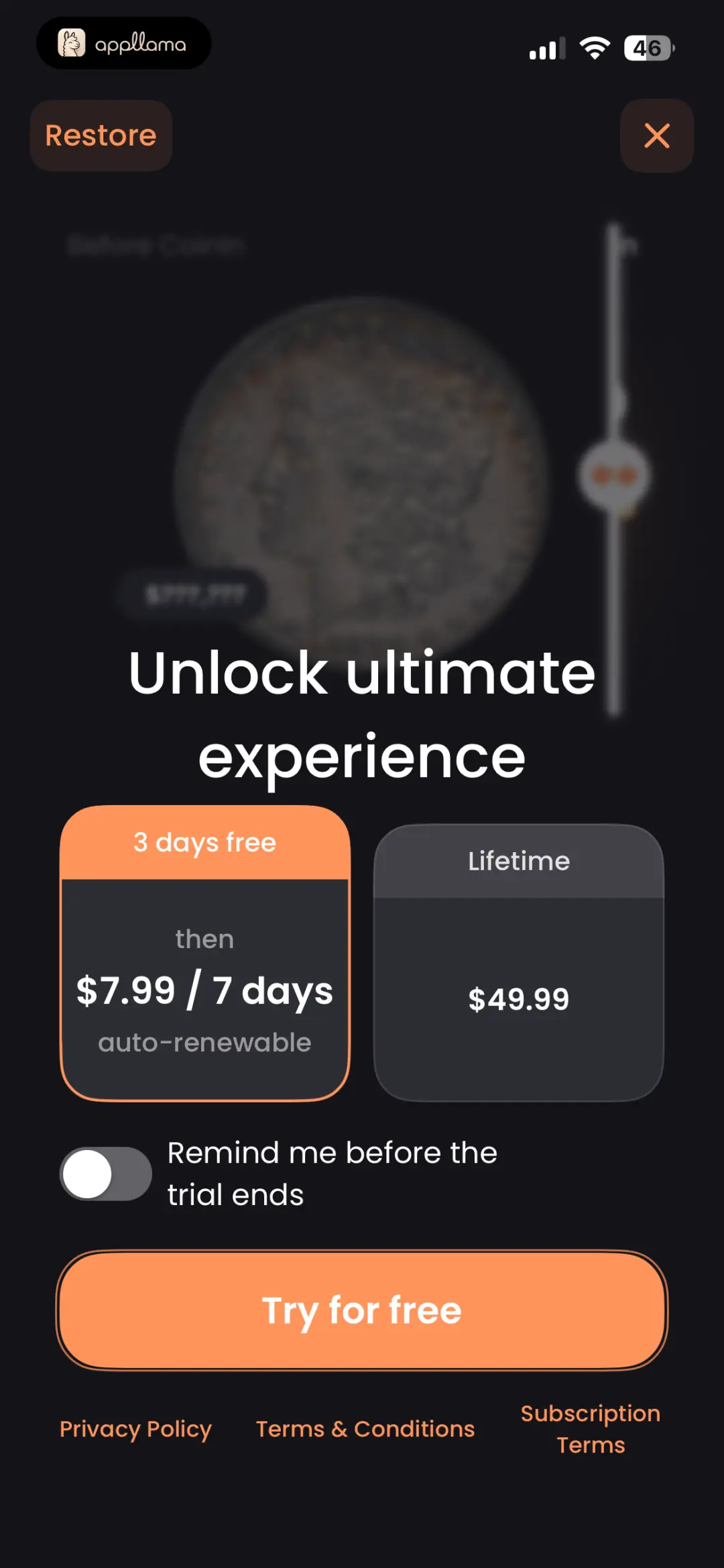 Subscription Offer
