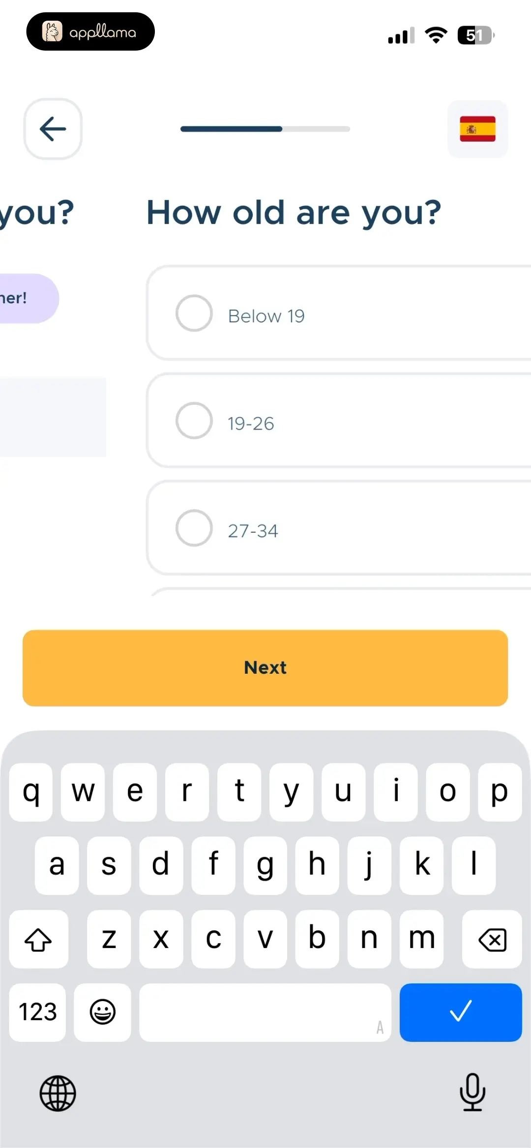 Age Range Select