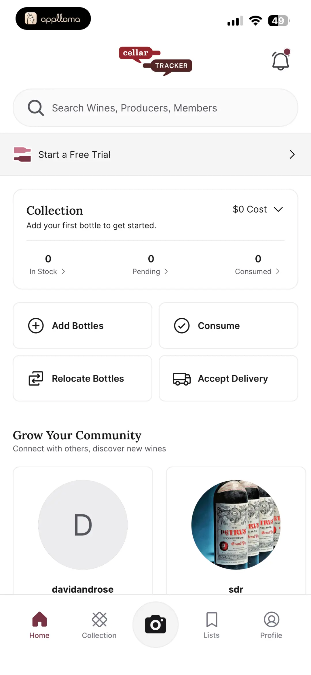 Home Dashboard