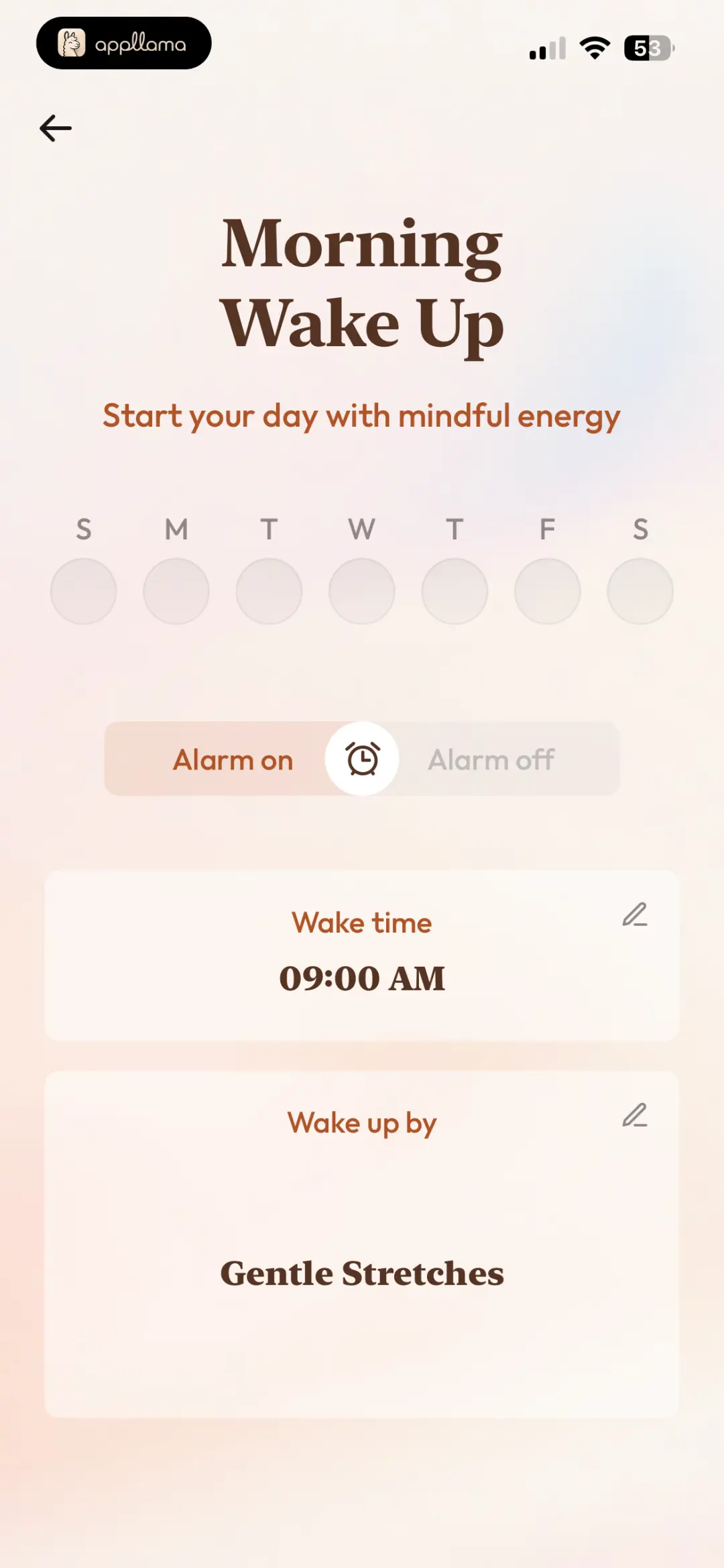 Morning Routine Setup