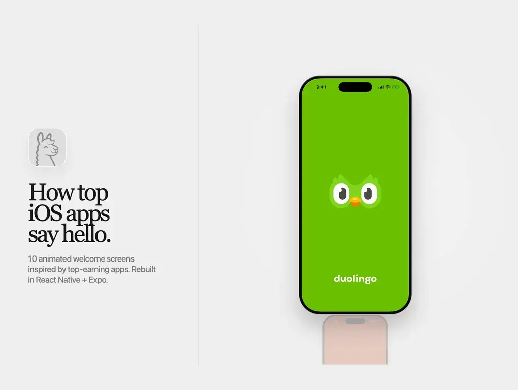 How top iOS apps say hello
