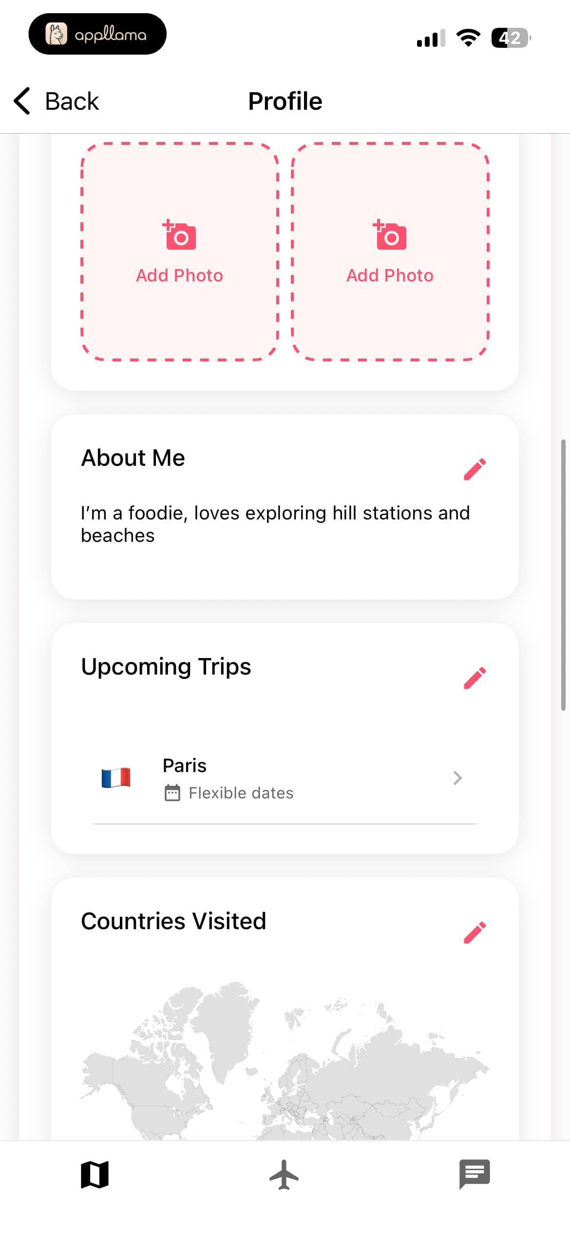 Profile Details Mid Scroll