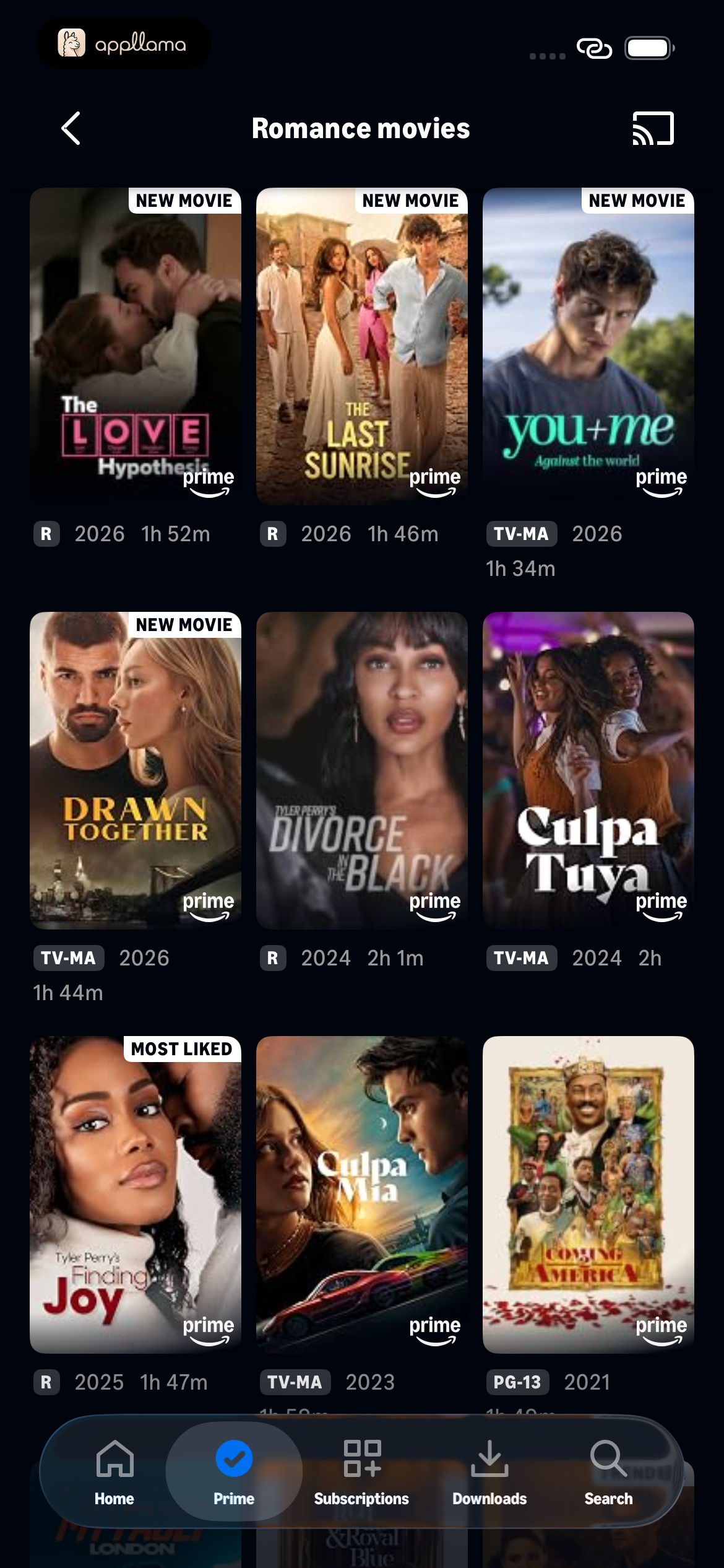 Romance Movies
