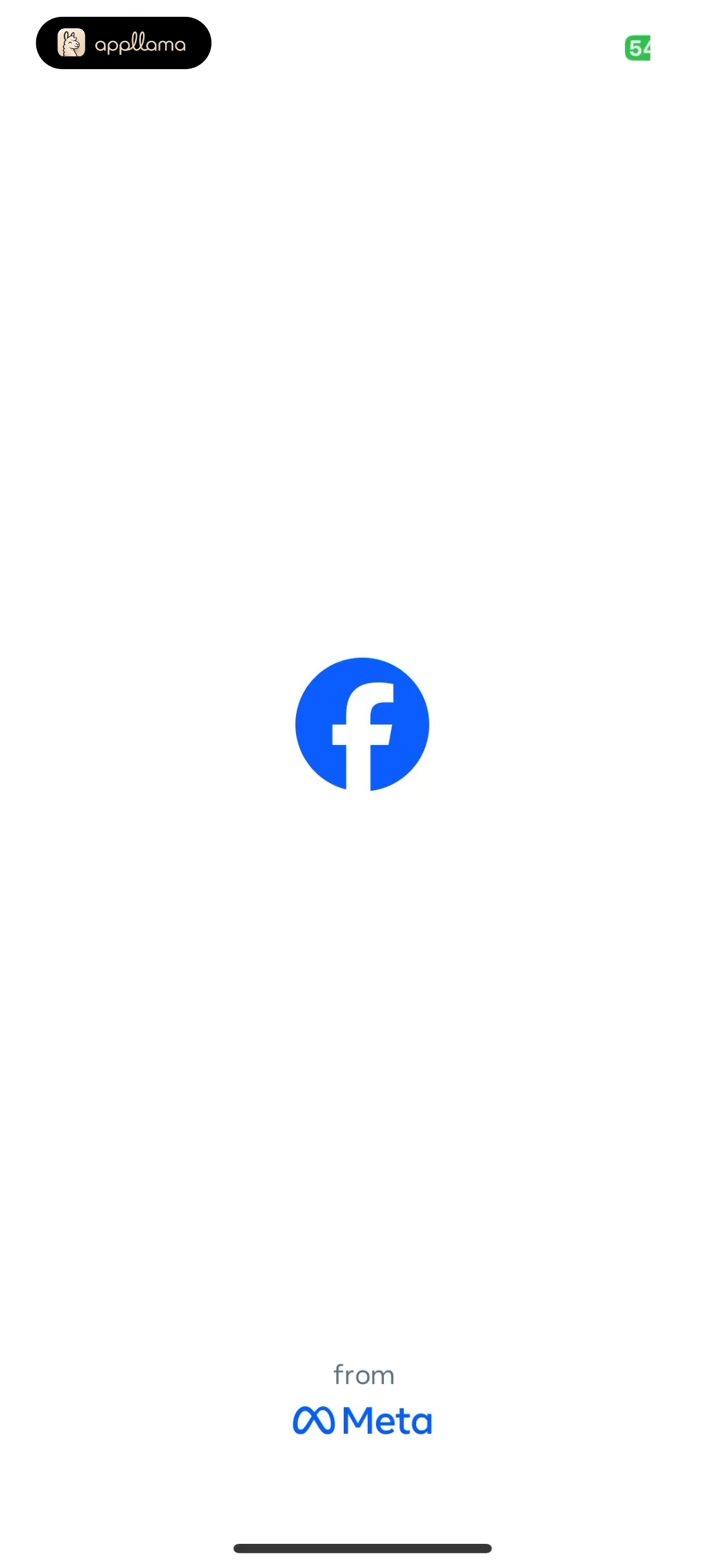 Facebook Splash