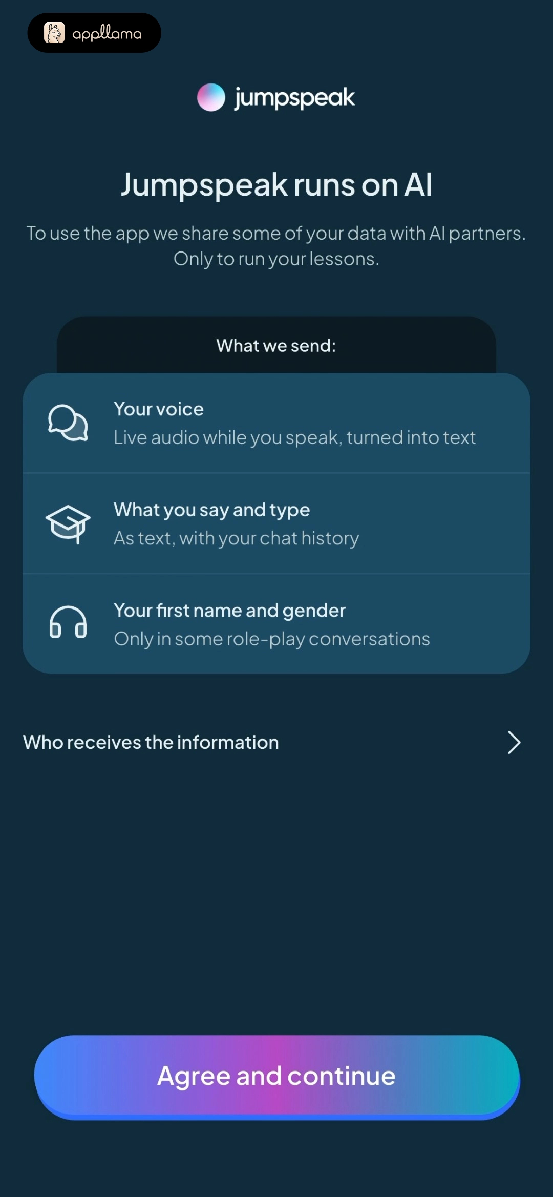 AI Data Usage Consent