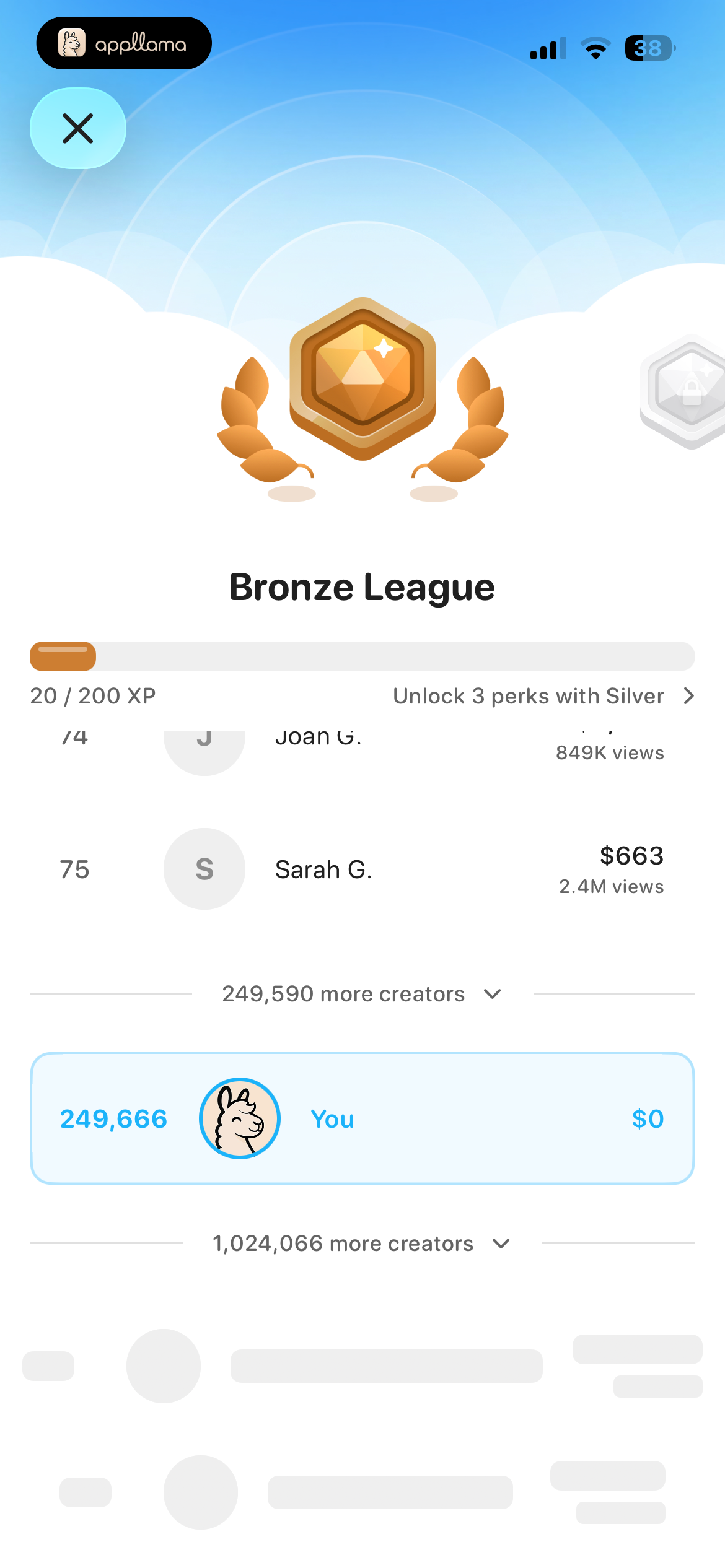 Bronze League Overview