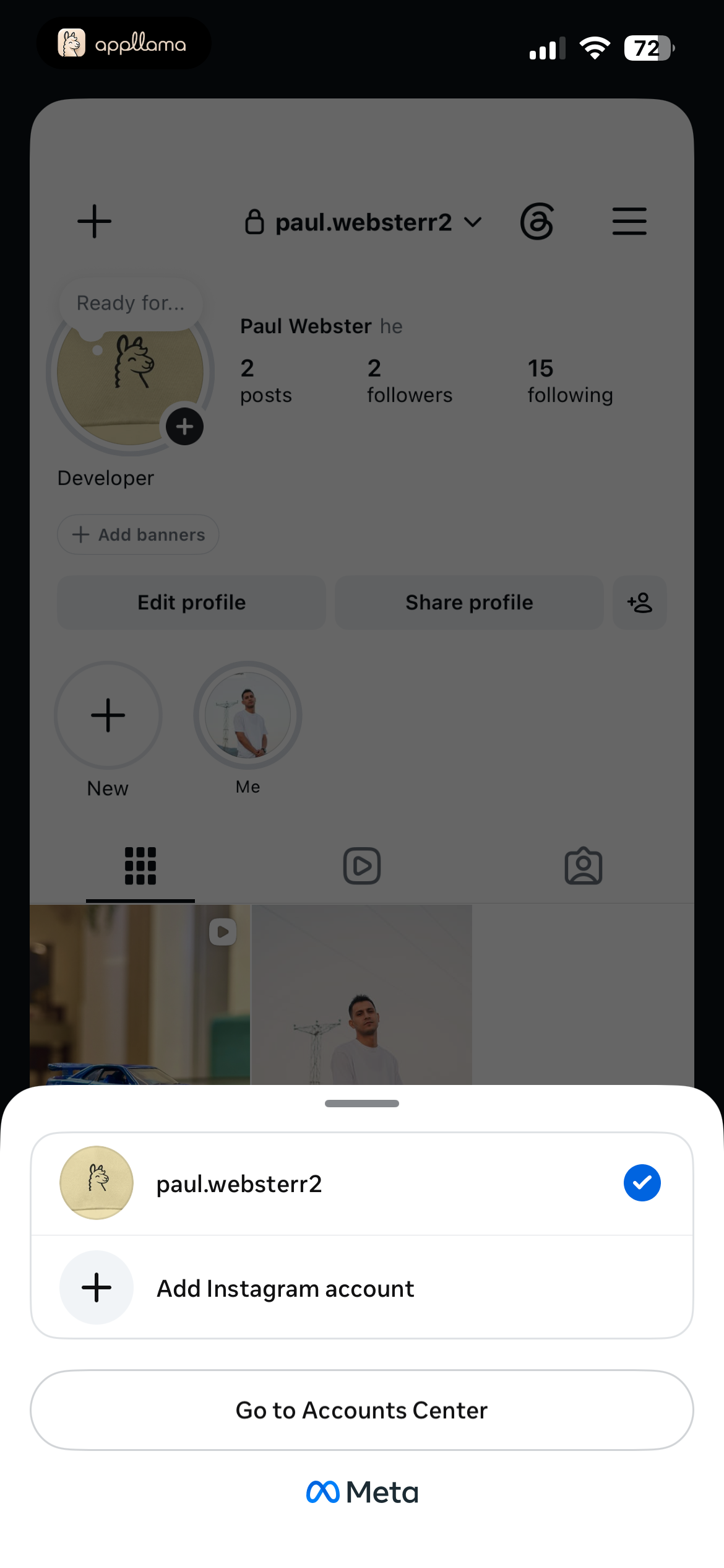 Account Switcher