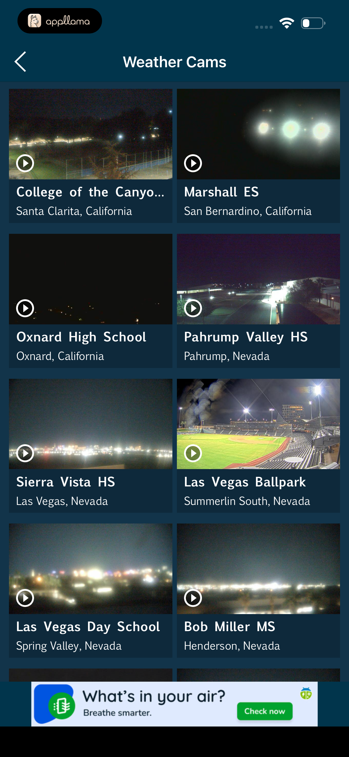 Weather Cameras
