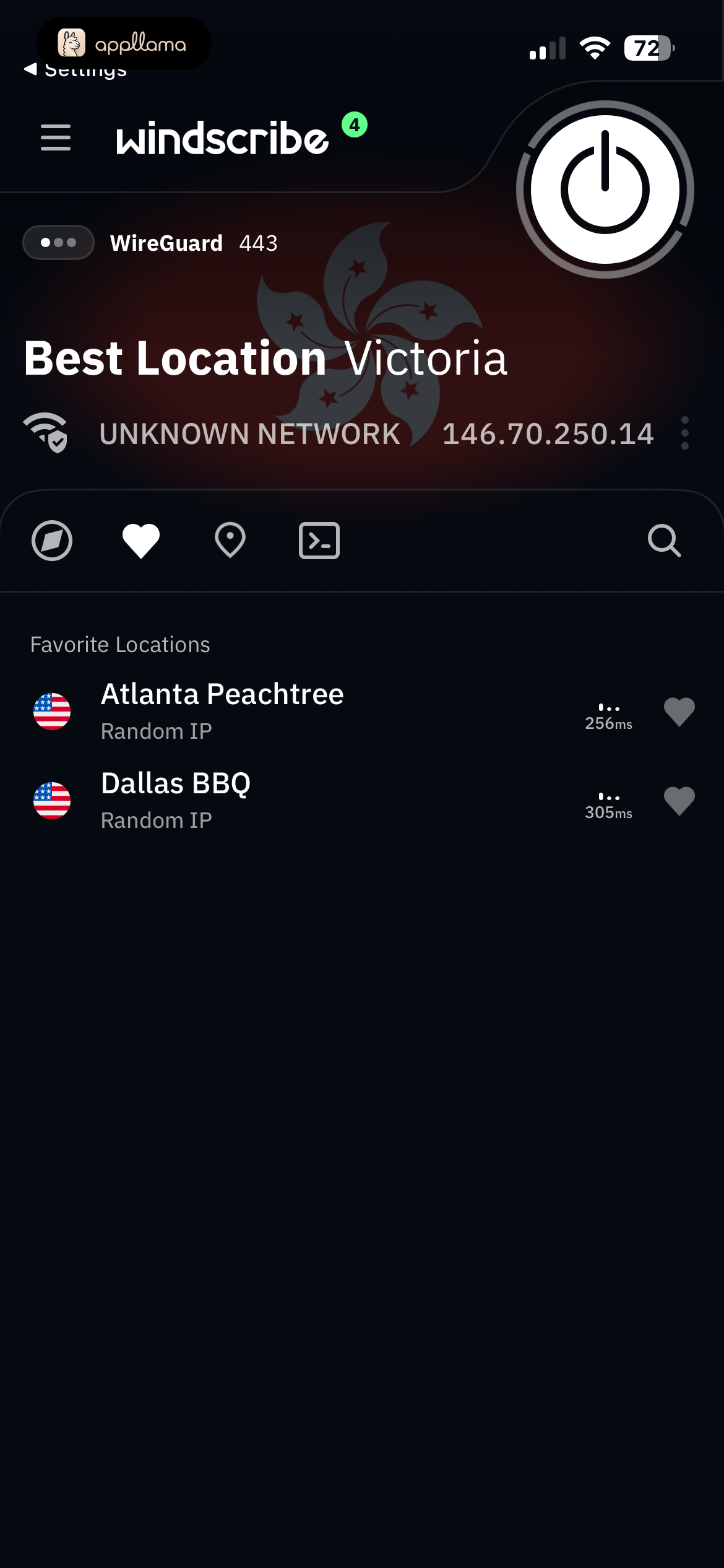 Server List