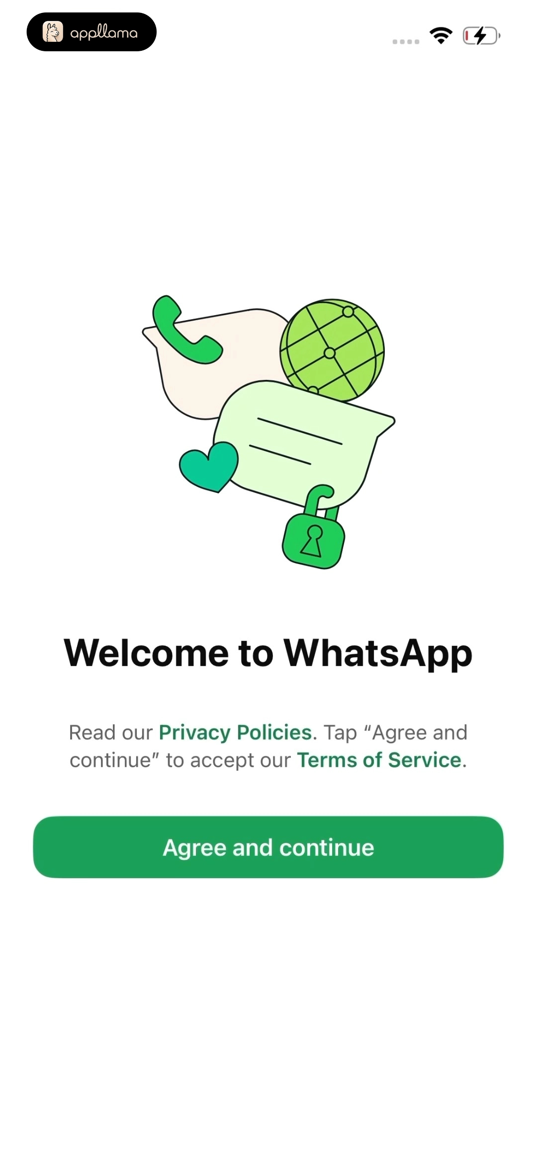 WhatsApp Welcome