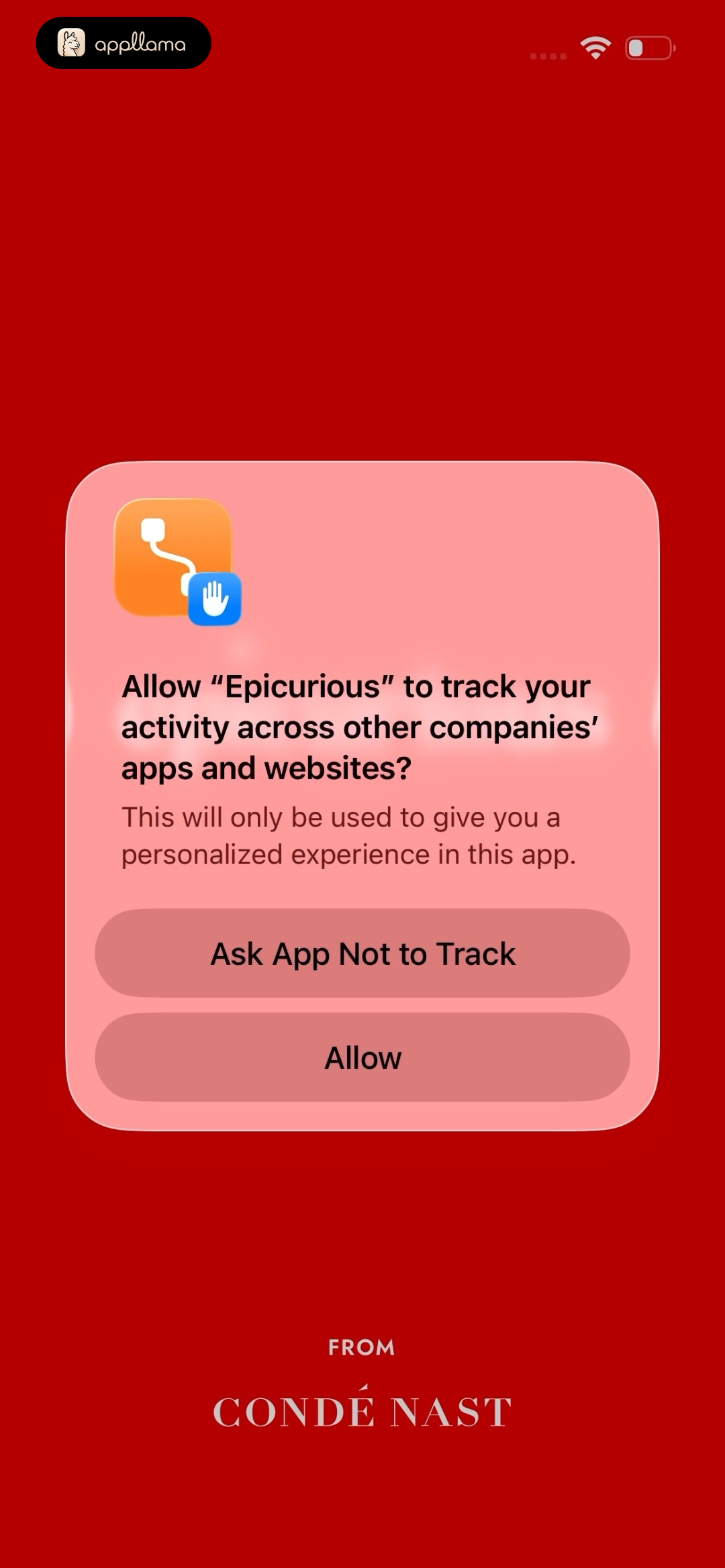 App Tracking Permission