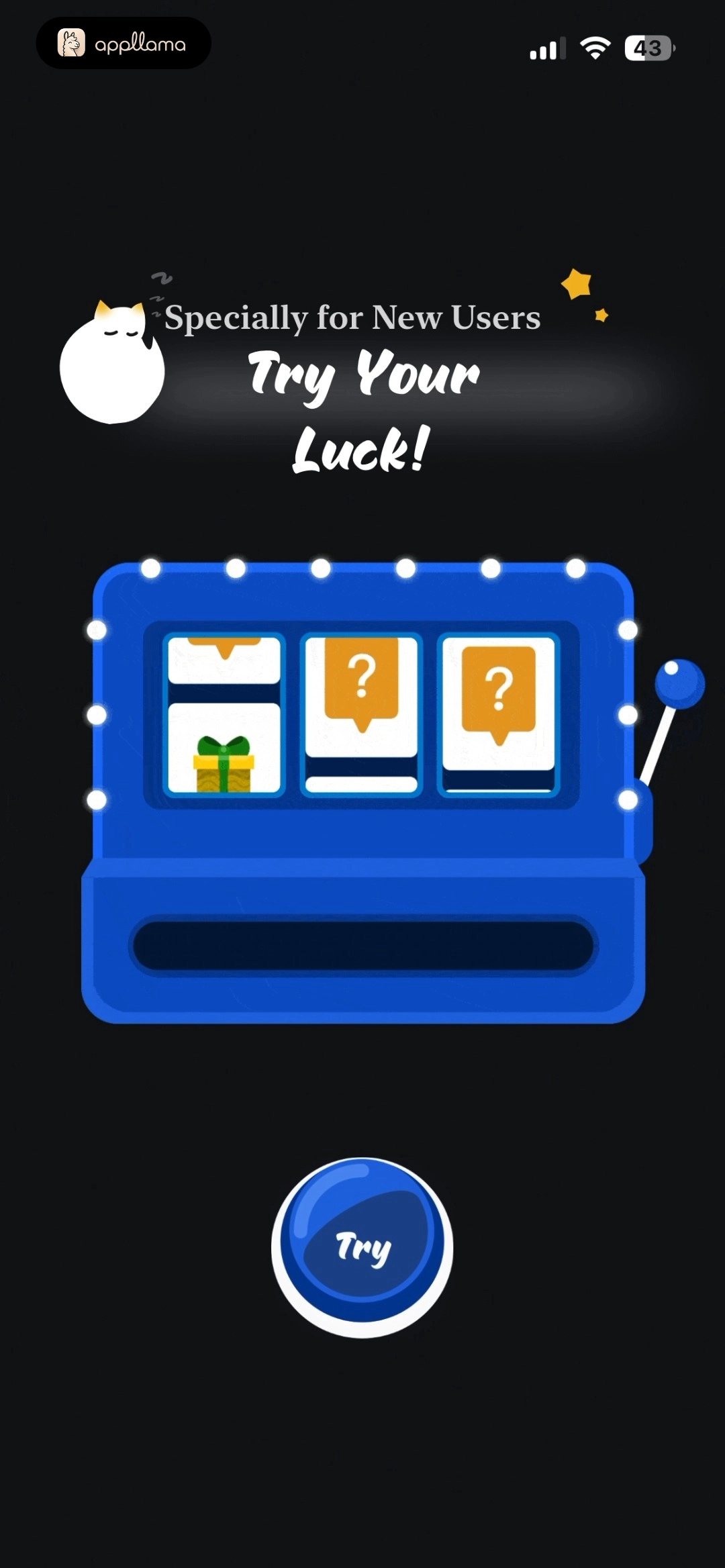 New User Lucky Draw