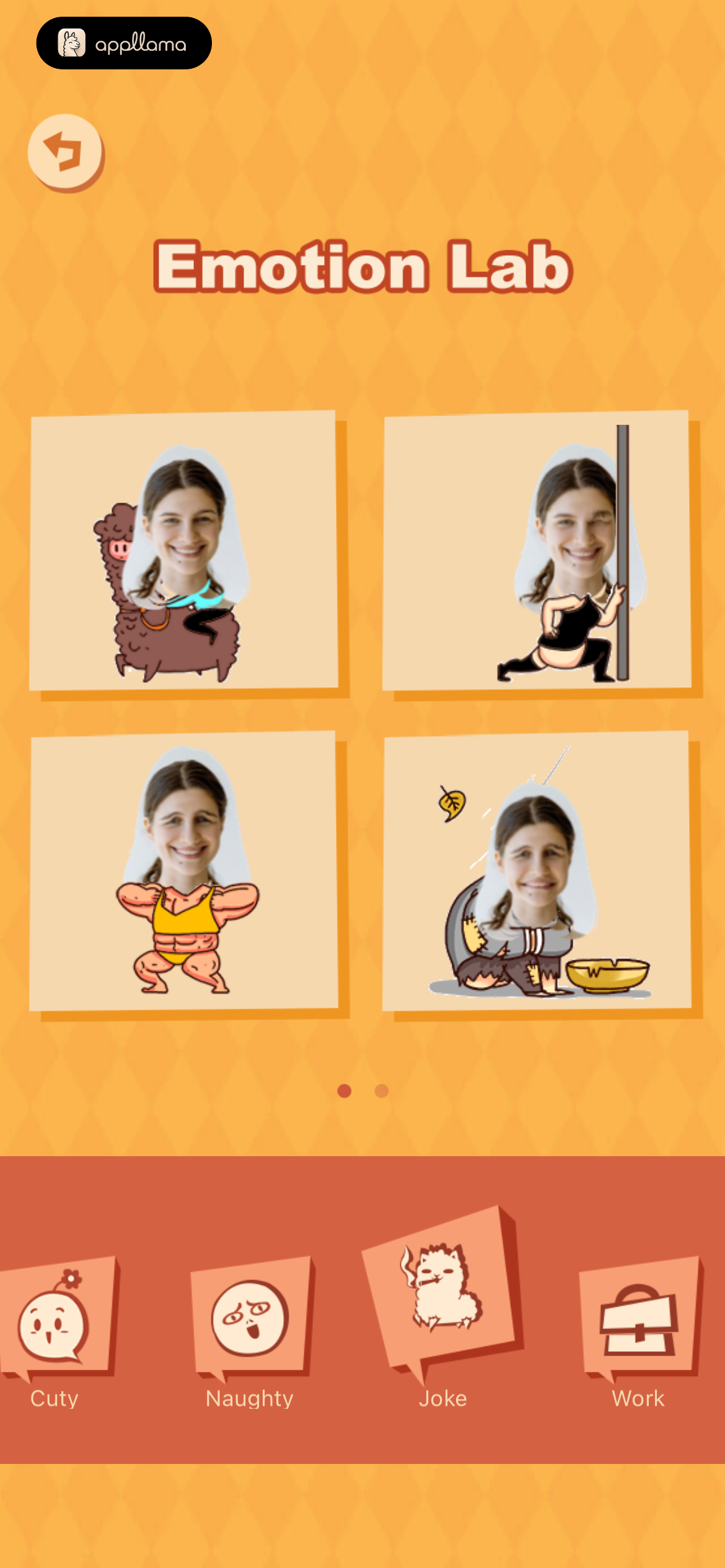 Emotion Result Gallery