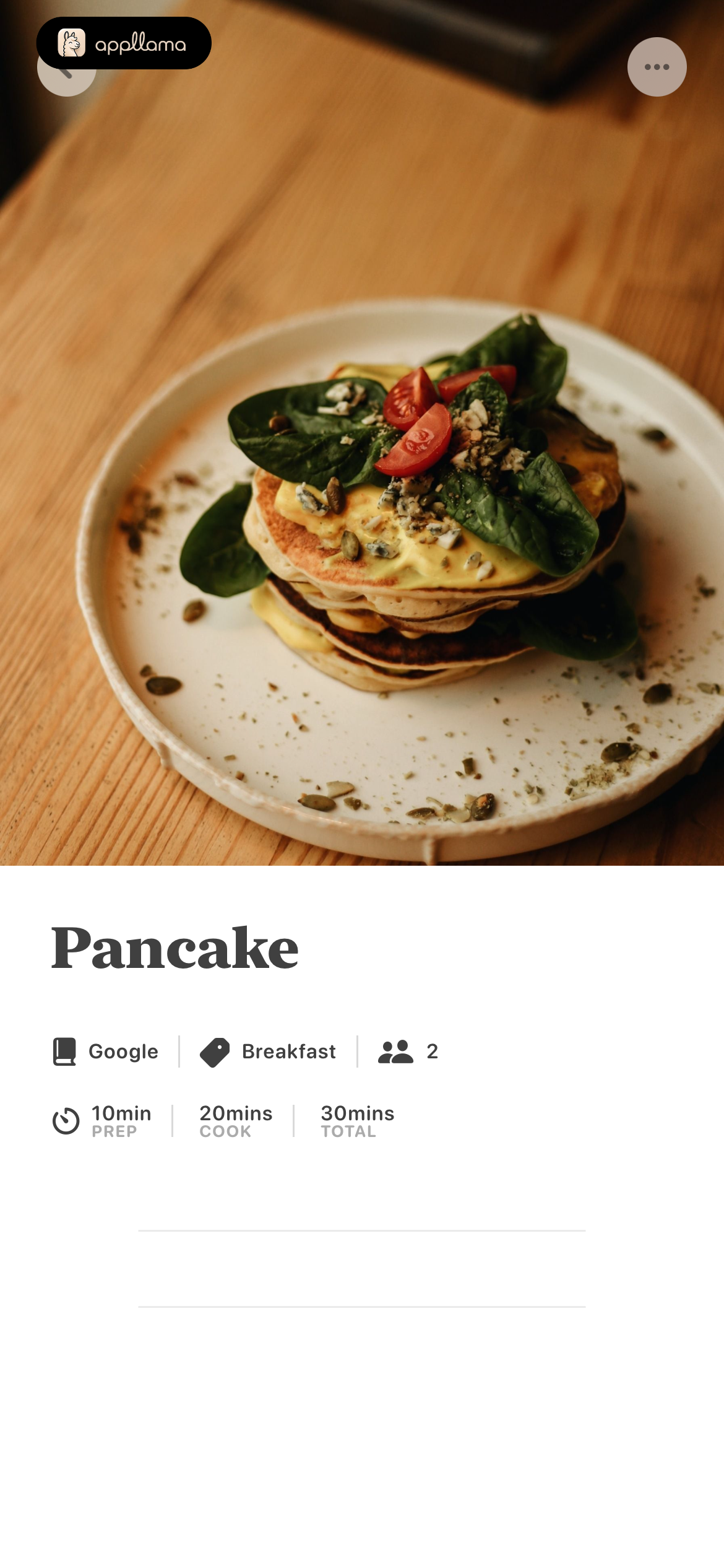 Recipe Detail
