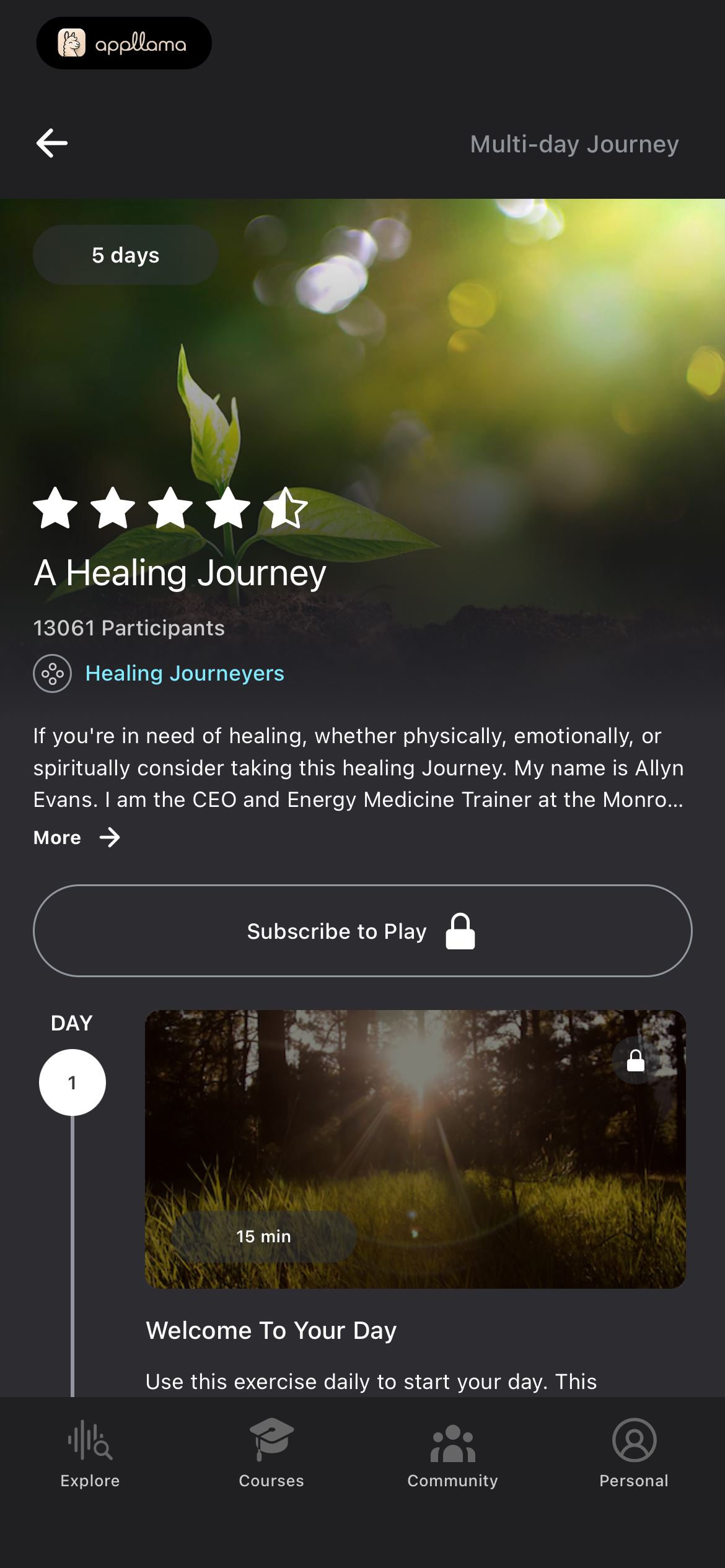 Journey Detail