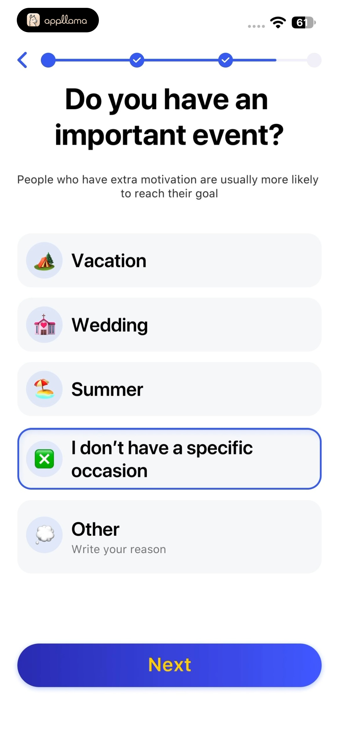 Important Event Selection