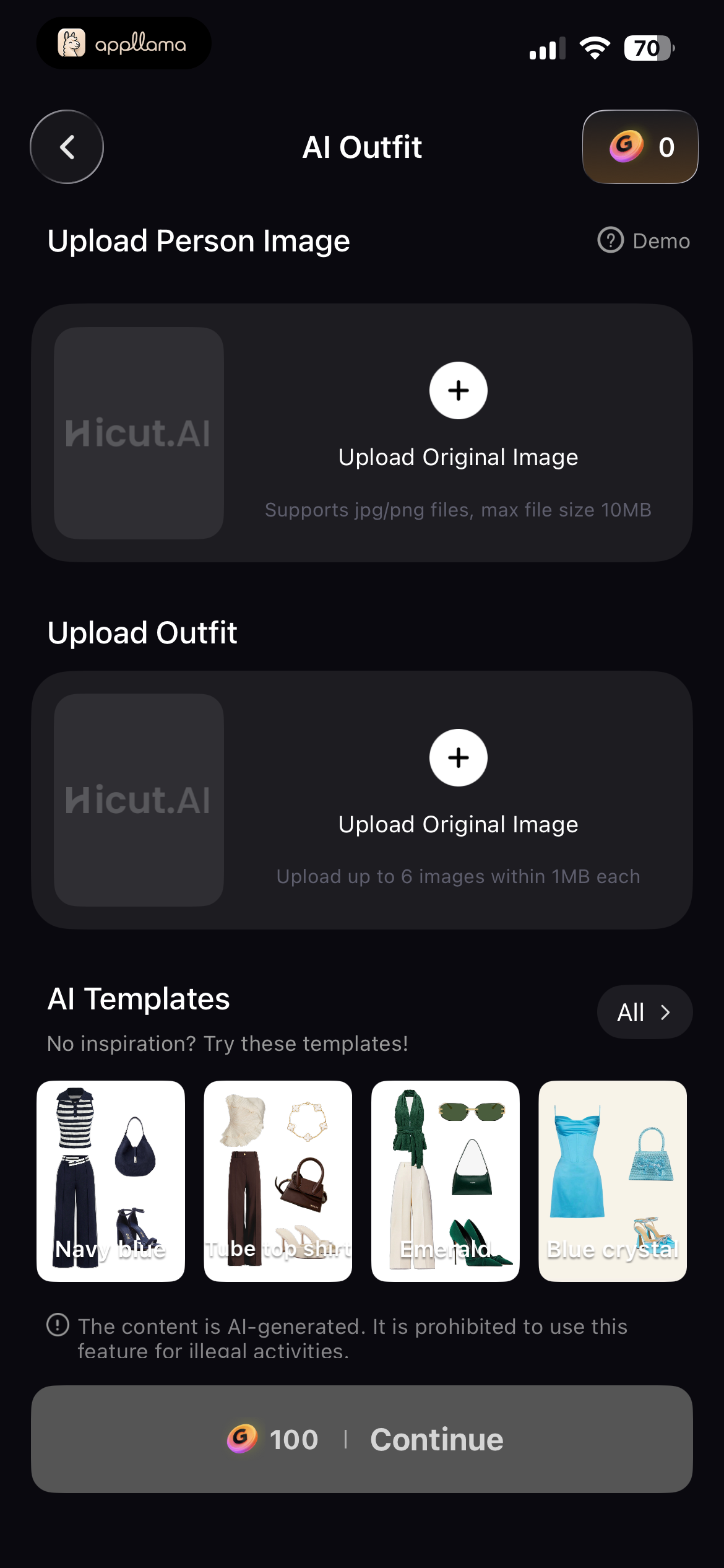 AI Outfit Generator