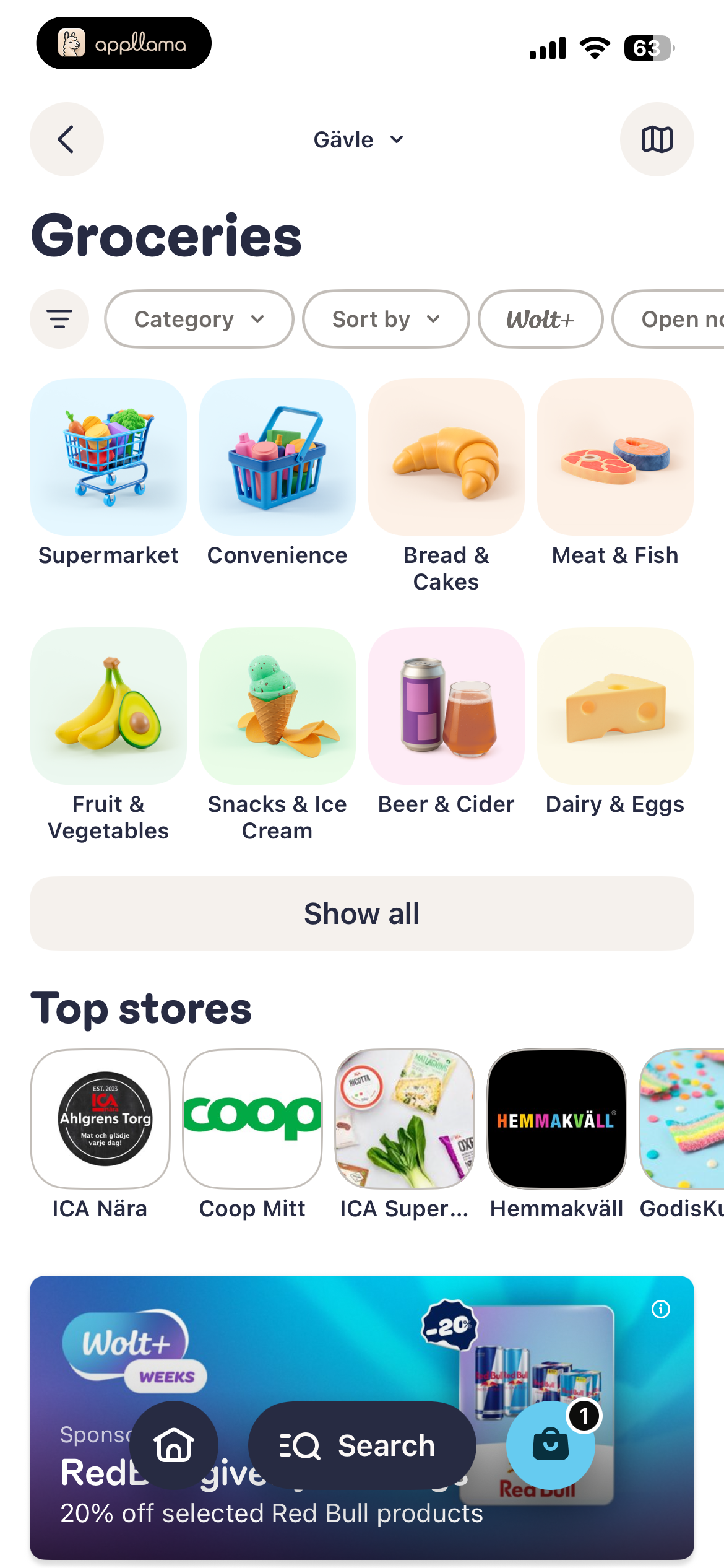 Grocery Home