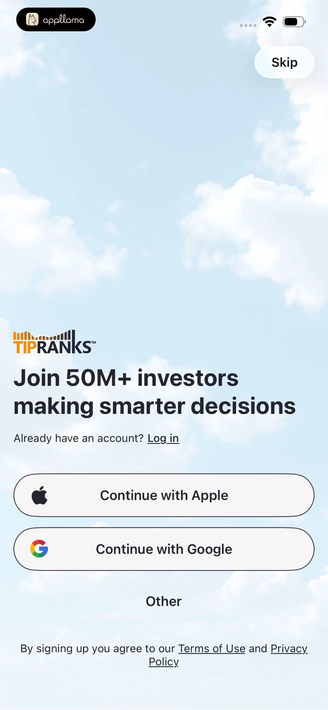 Sign Up