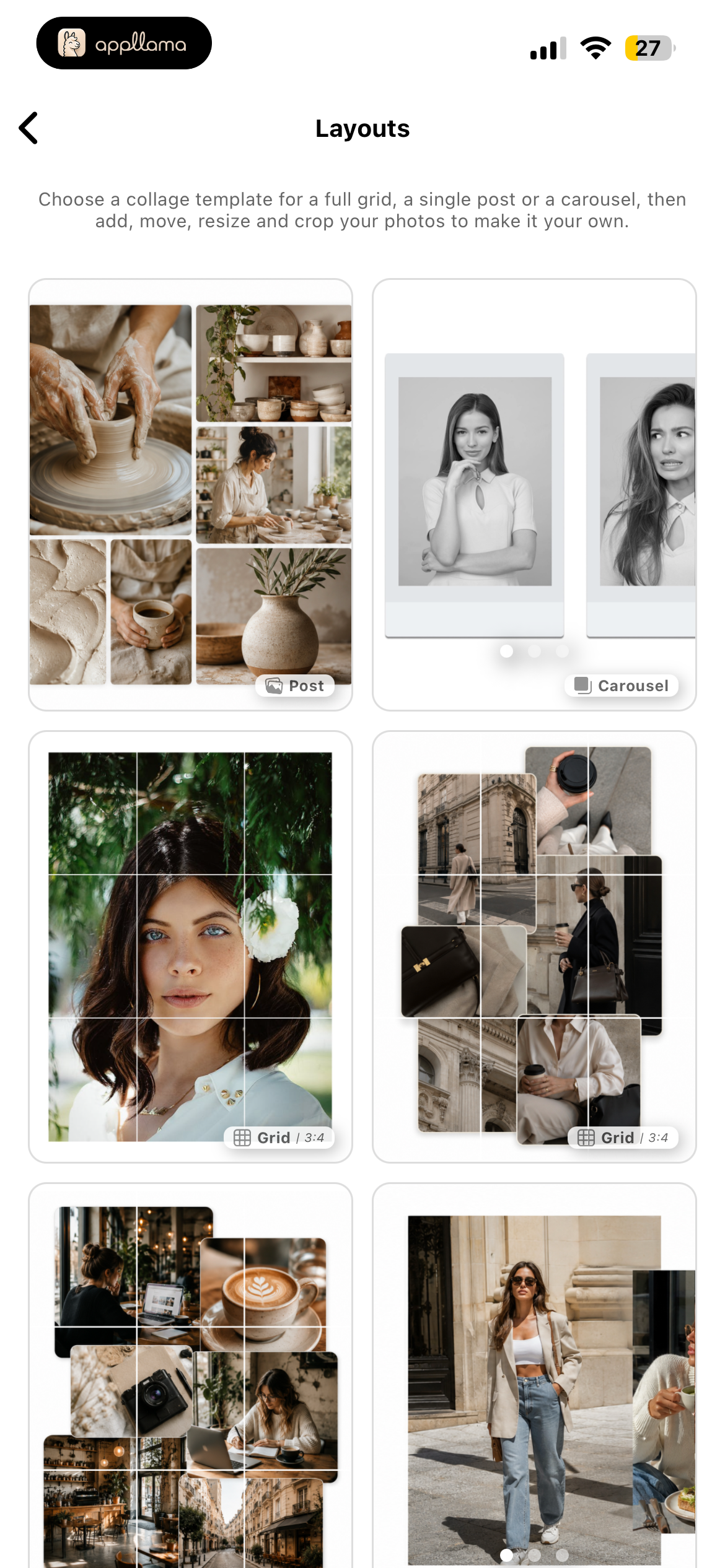 Layout Gallery
