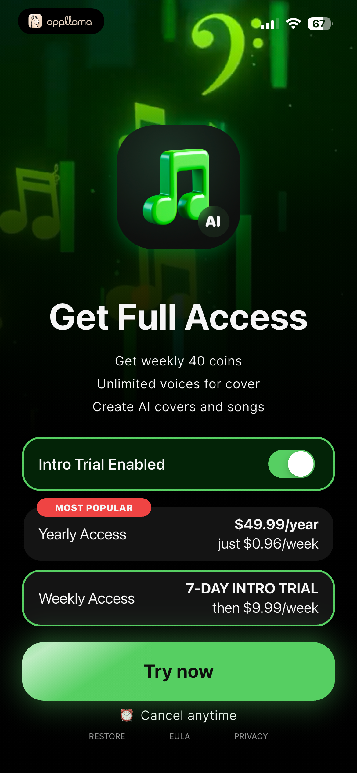 Subscription Offer