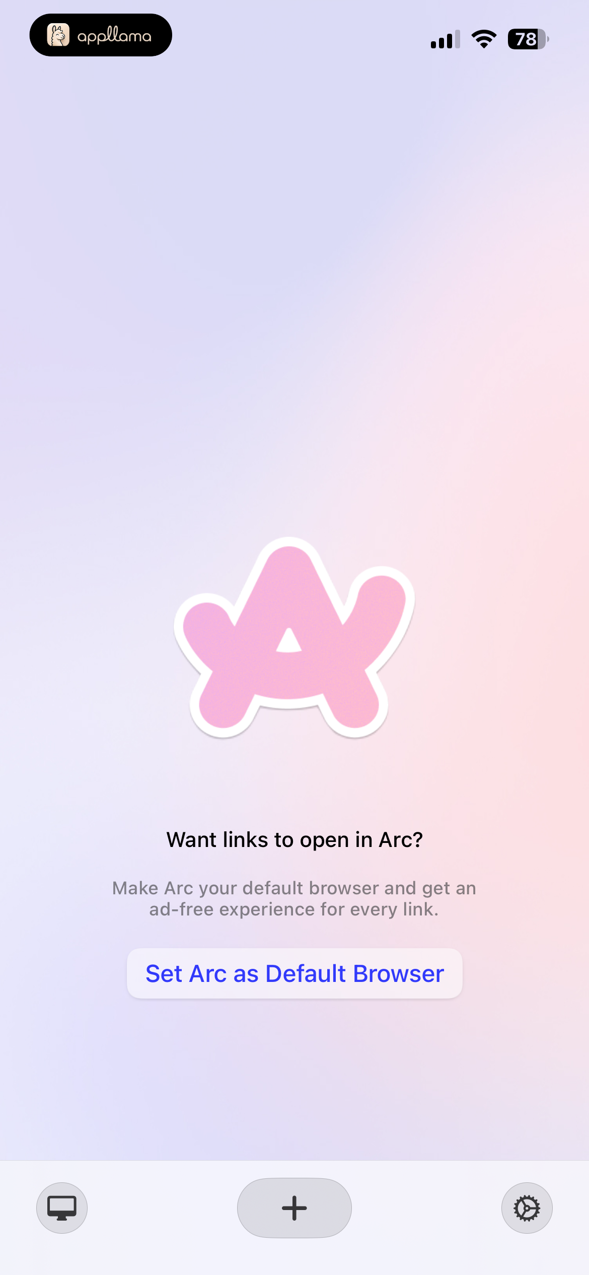 Default Browser Prompt