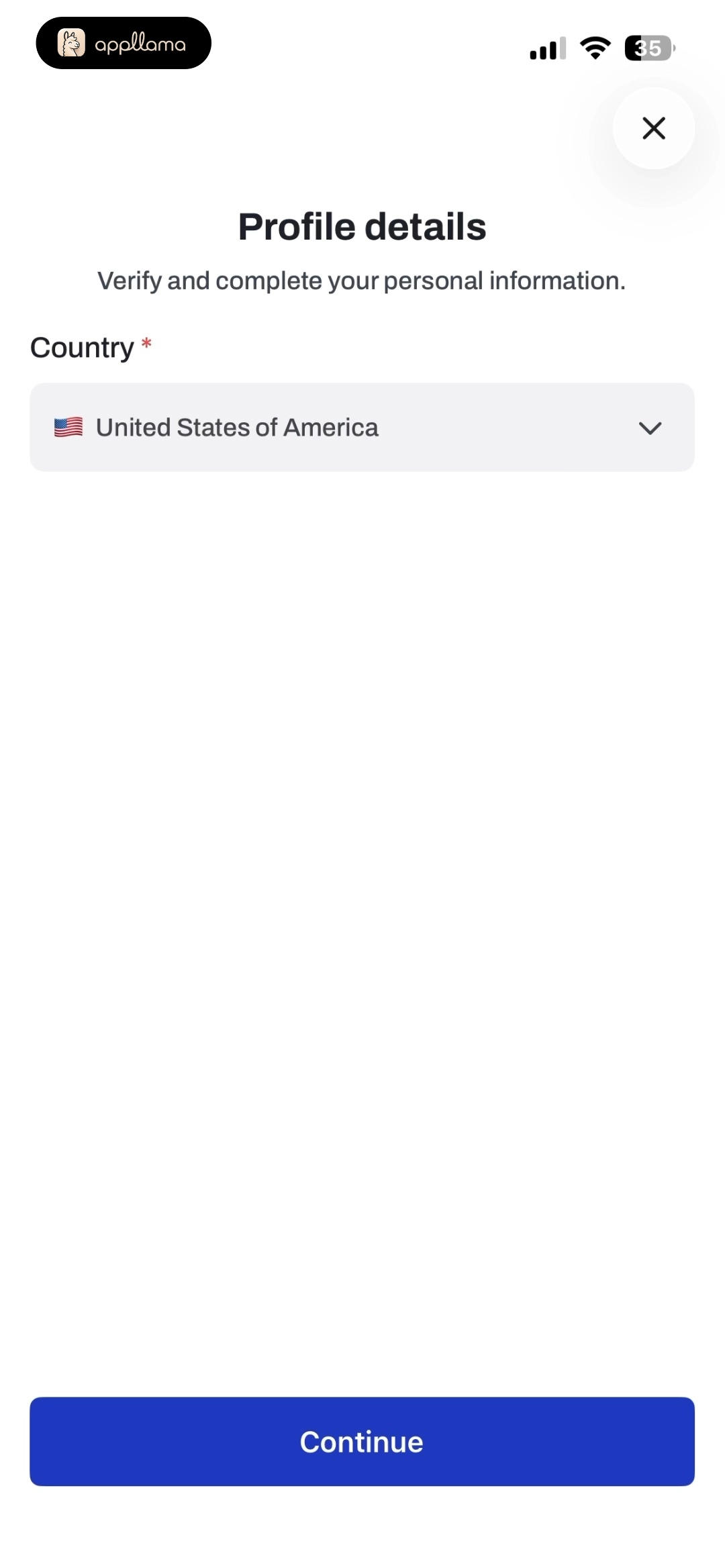 Profile Details