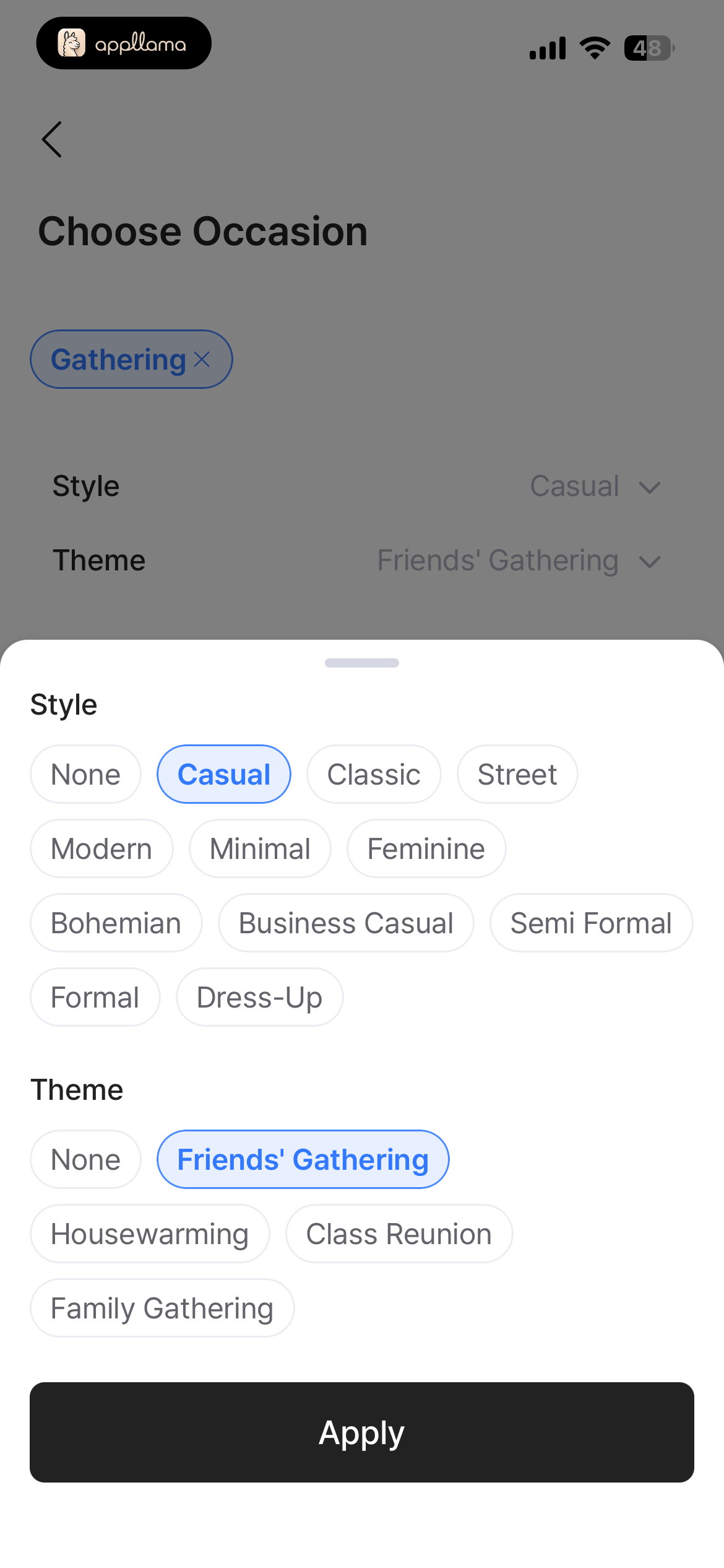 Style Theme Filters