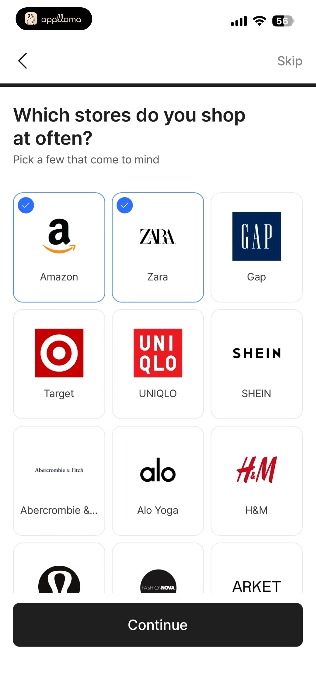Favorite Stores