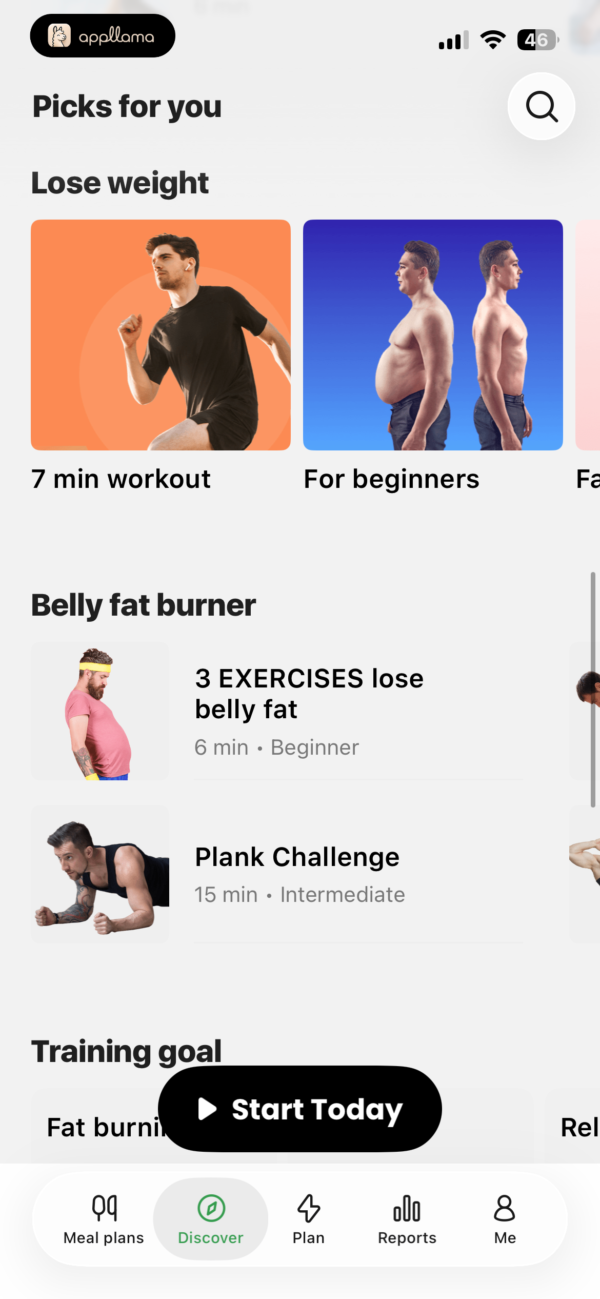 Workout Home