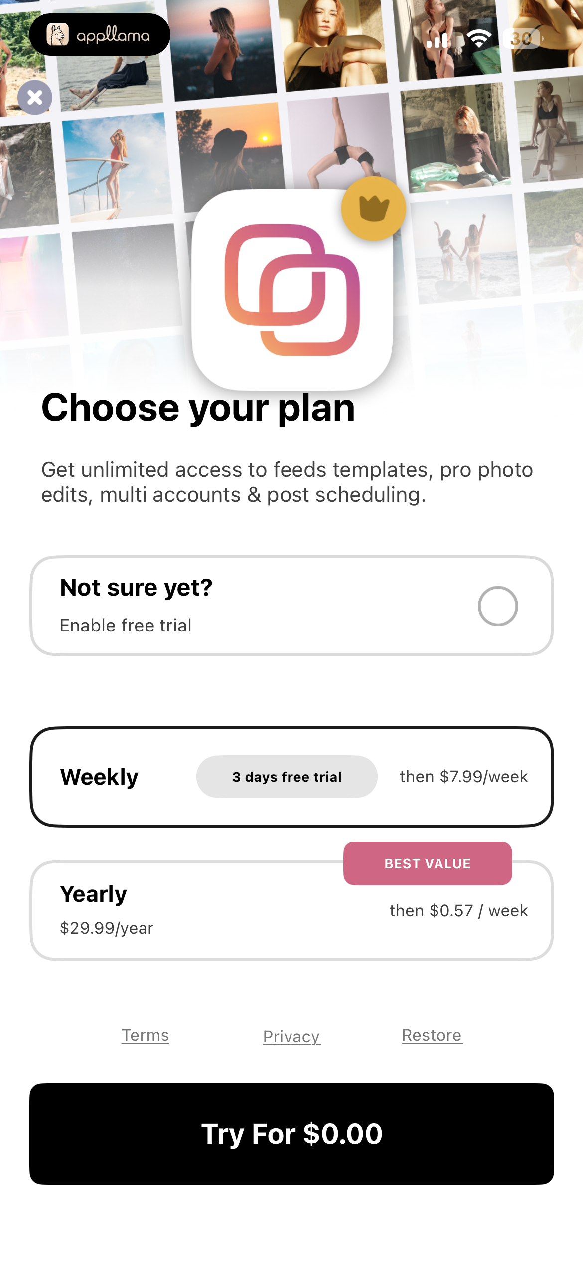 Subscription Paywall