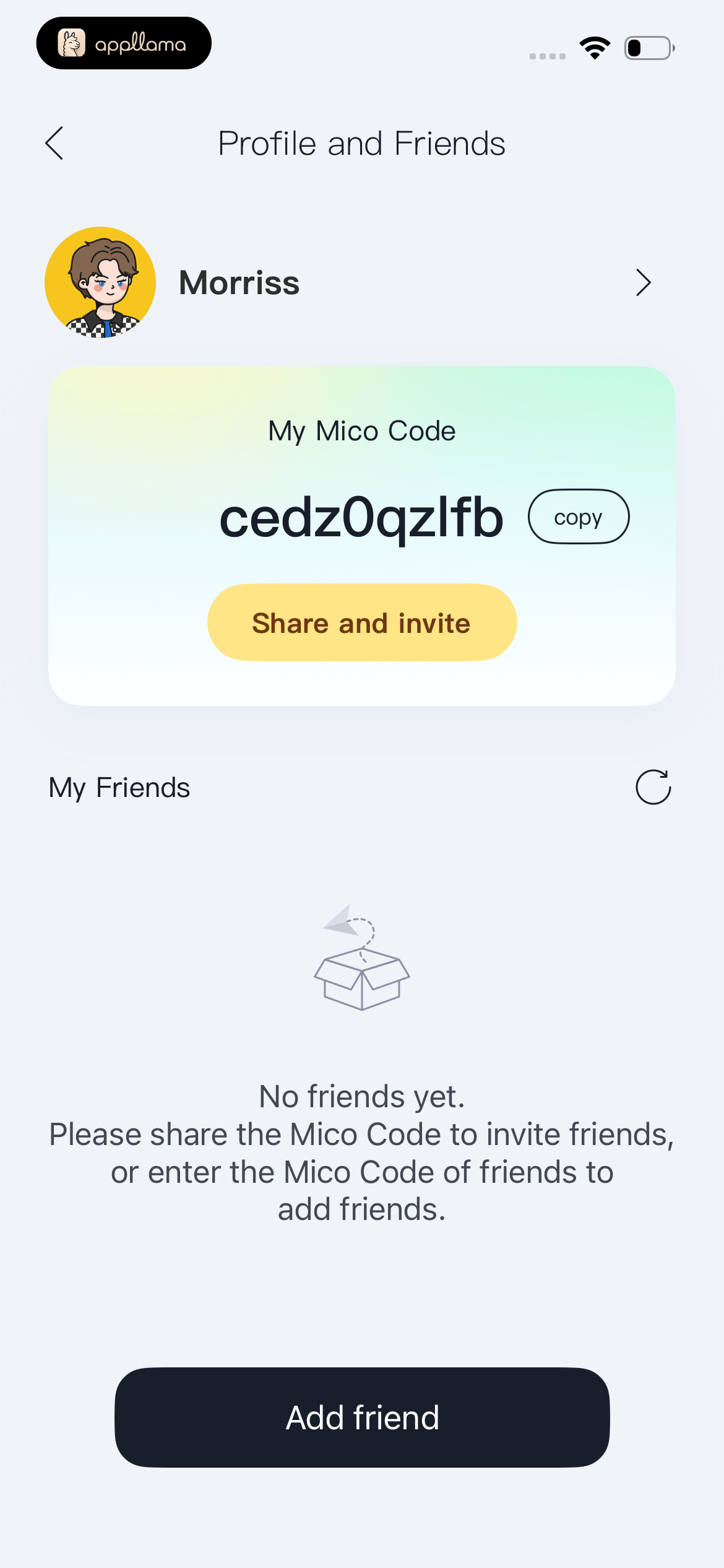 Invite Friends