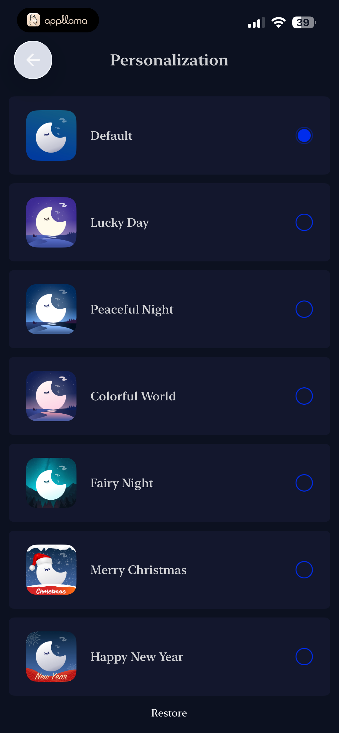 Theme Personalization