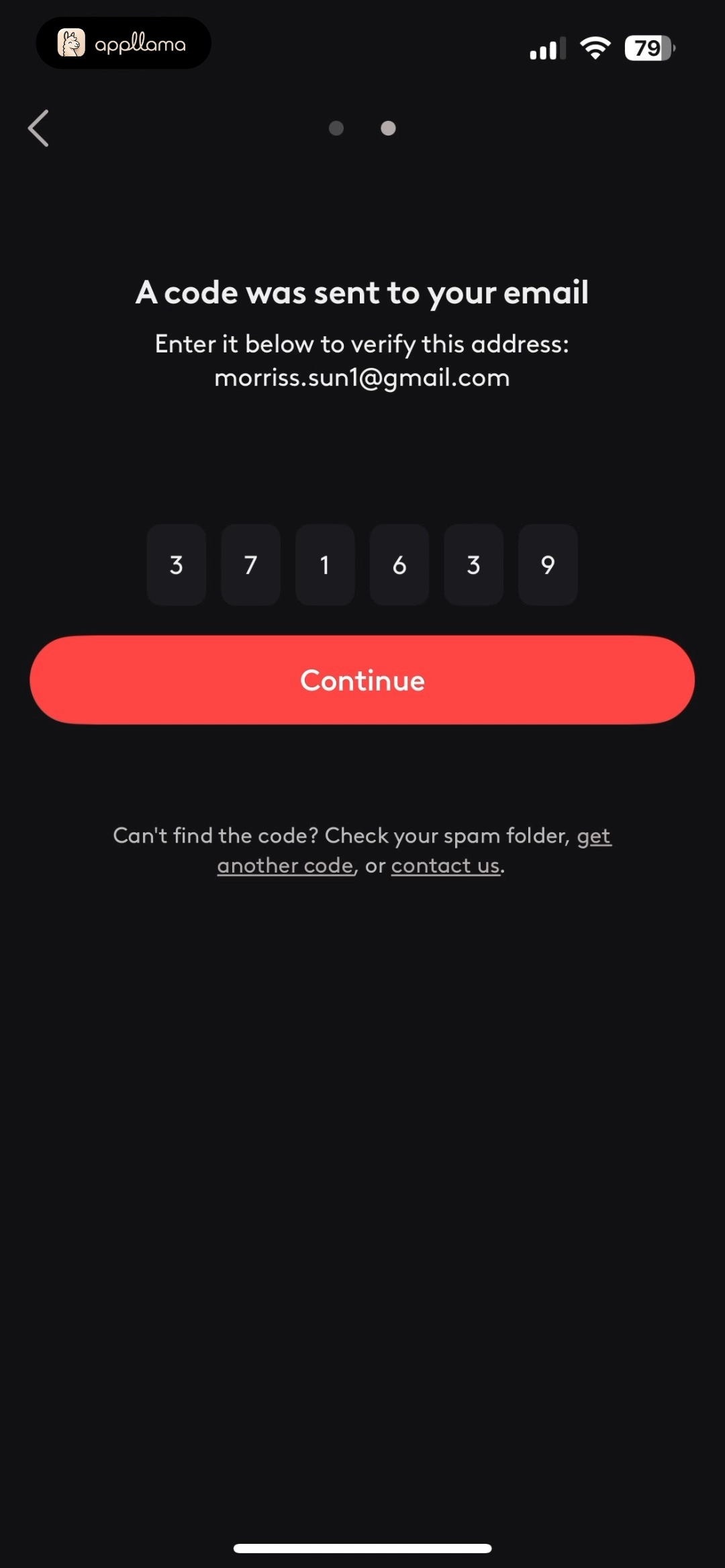 Email Verification