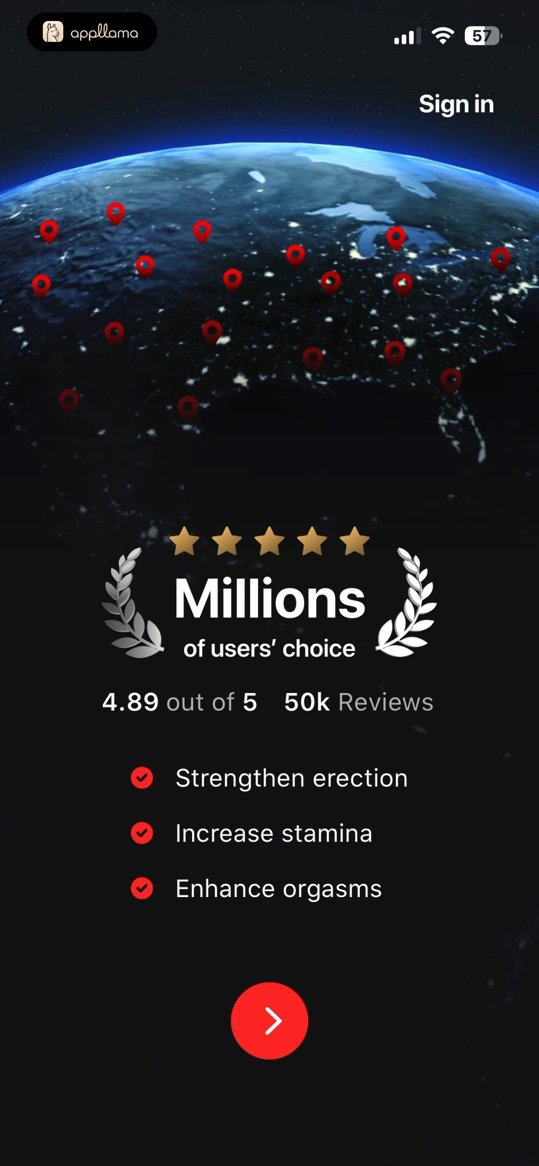 Onboarding Social Proof