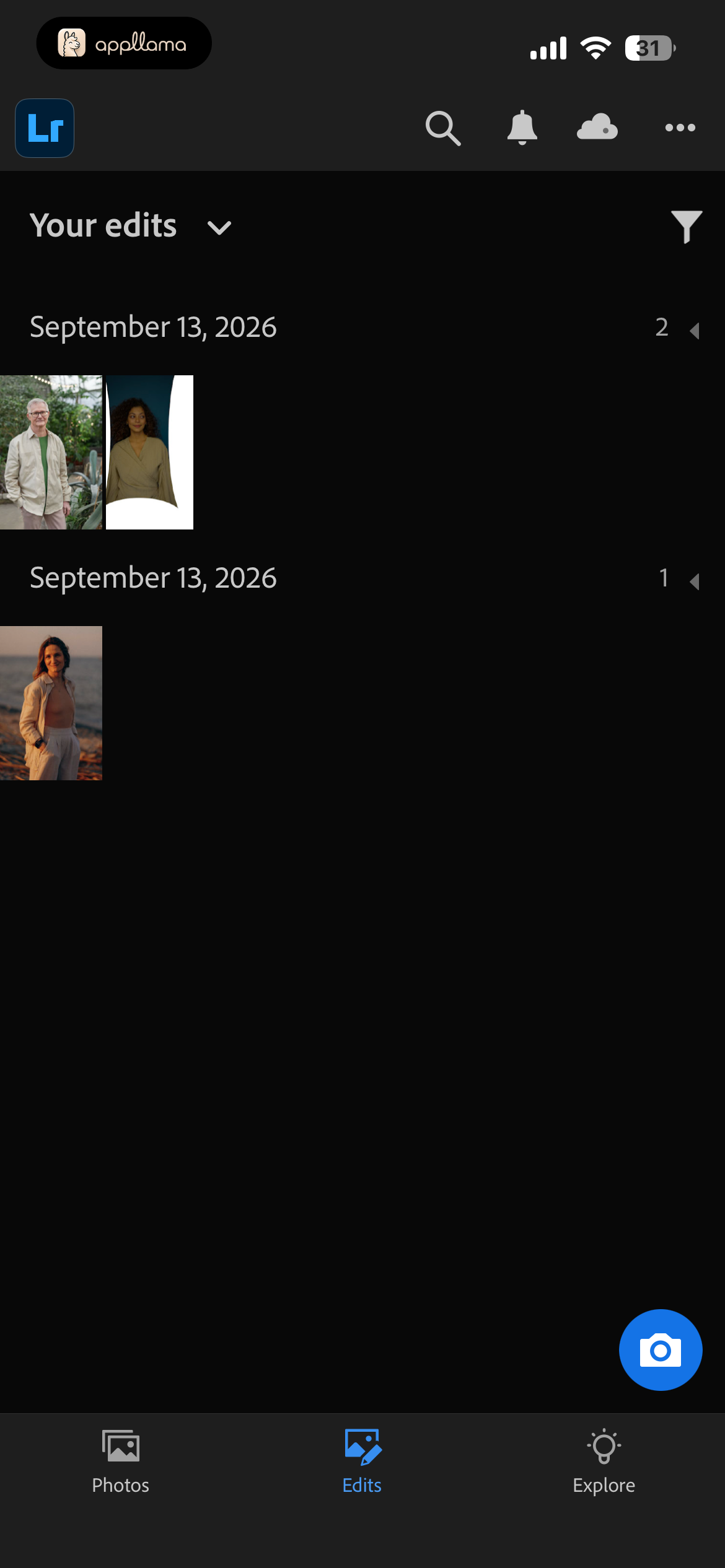 Your Edits Library