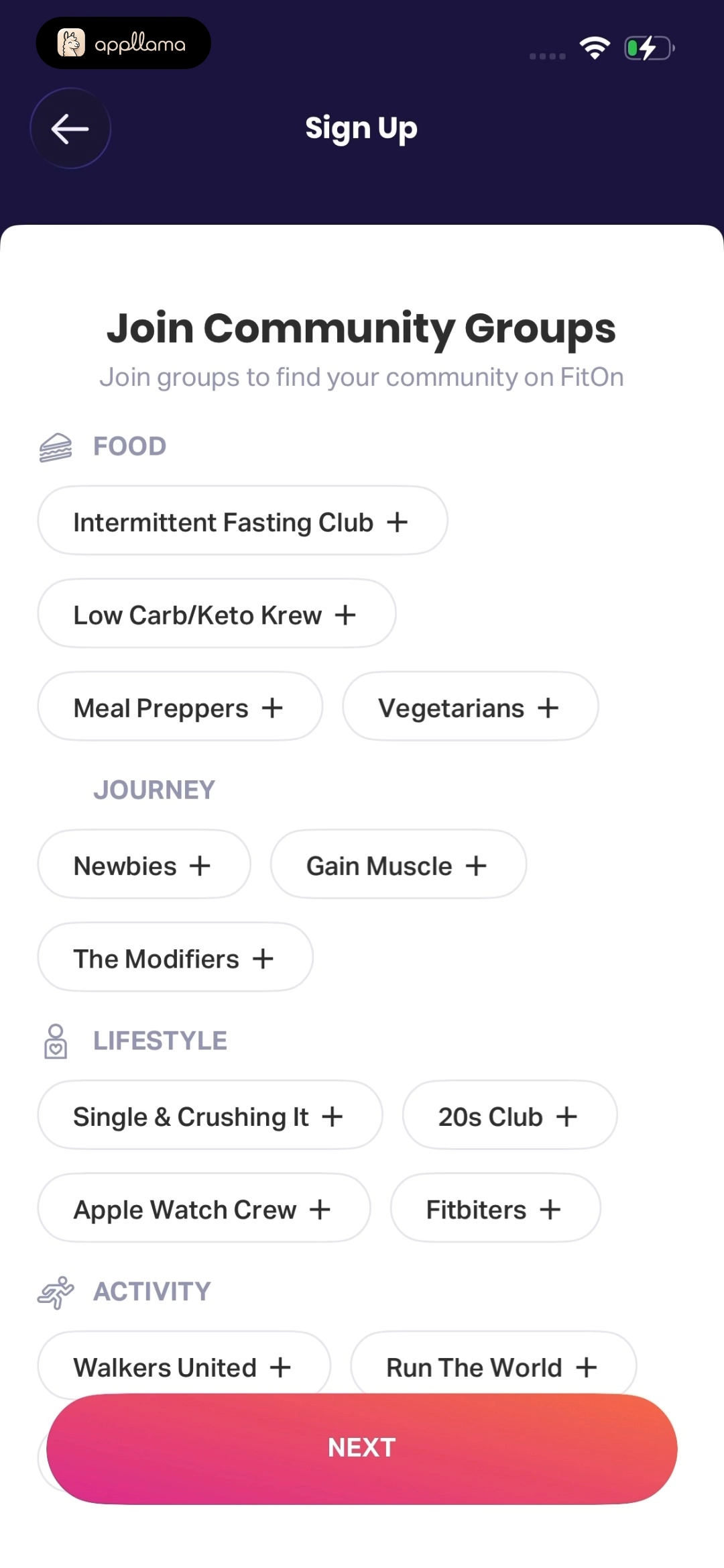 Community Groups