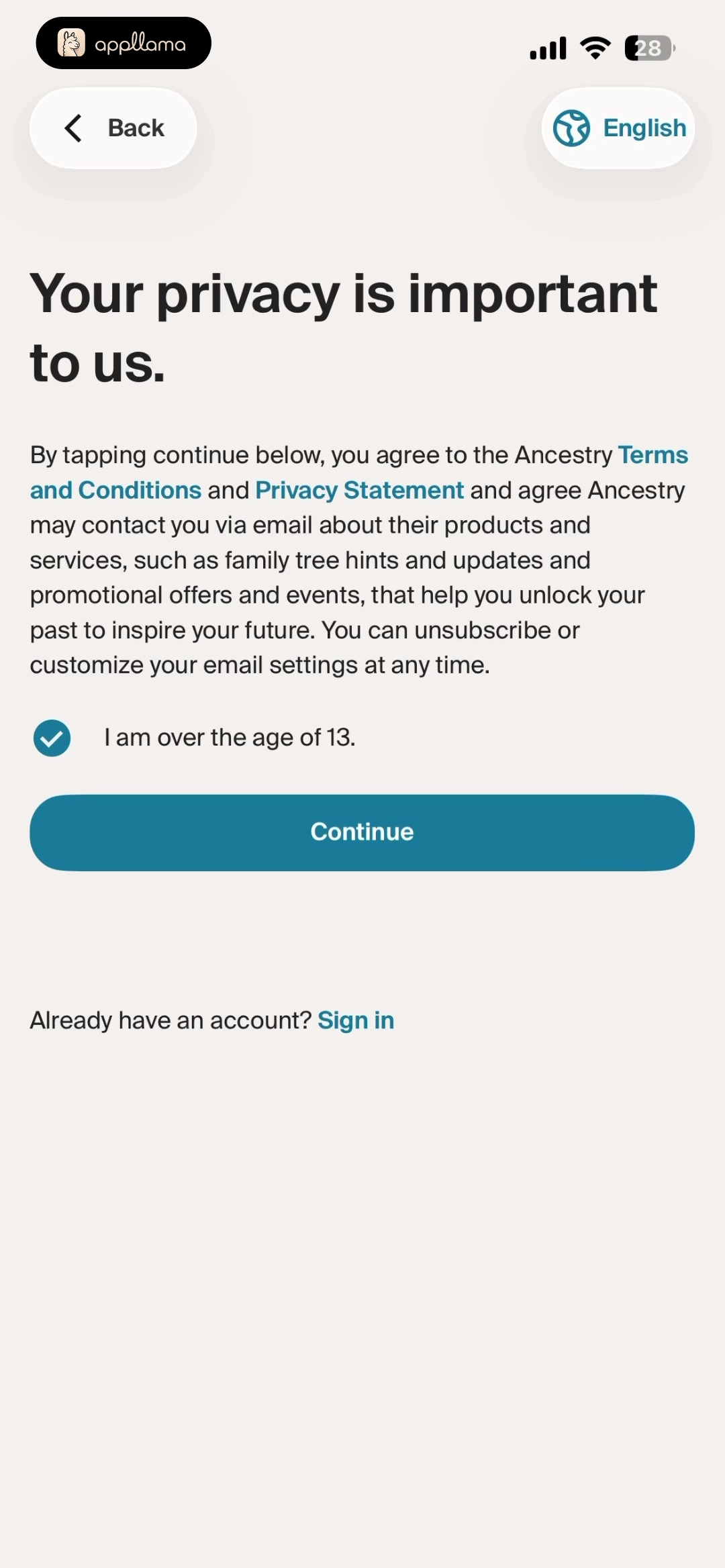 Privacy Consent