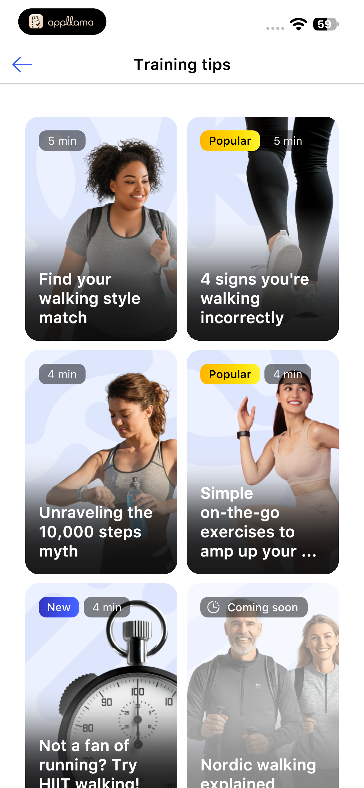 Training Tips