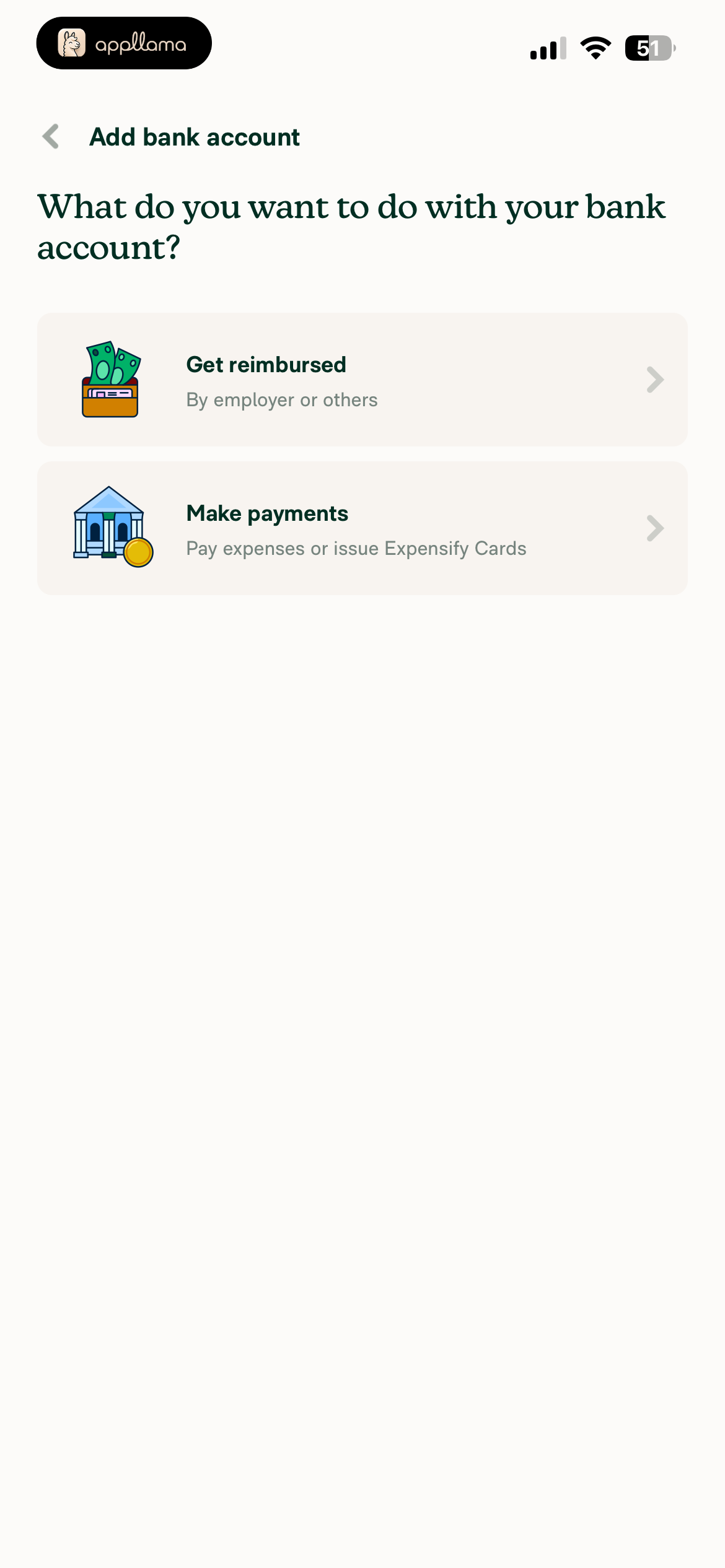 Bank Account Purpose