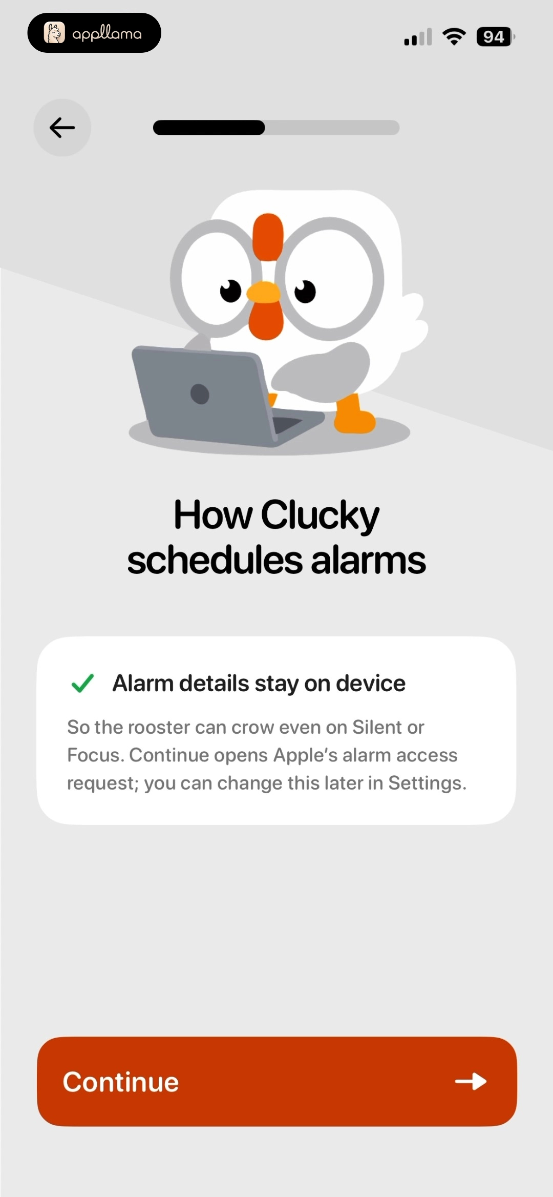 Alarm Scheduling Explanation
