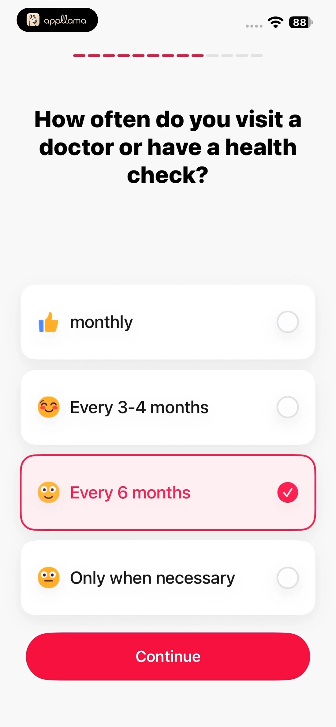 Health Checkup Frequency